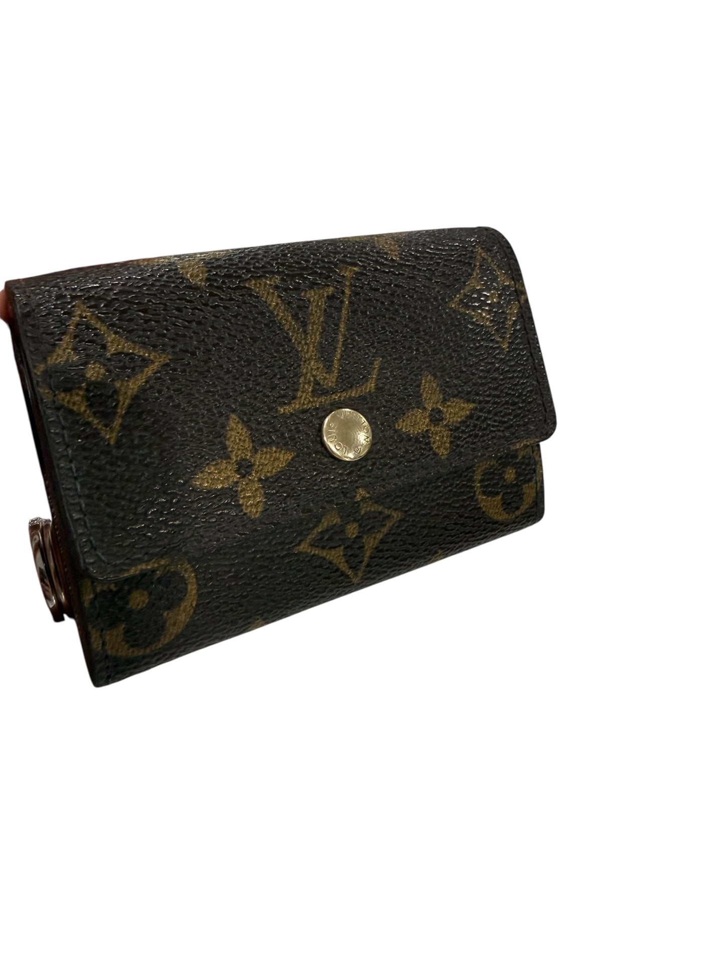 Louis Vuitton Monogram Coated Canvas Card Holder MI0016