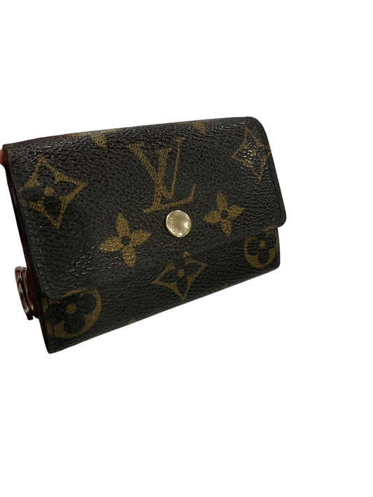 Louis Vuitton Monogram Coated Canvas Card Holder MI0016