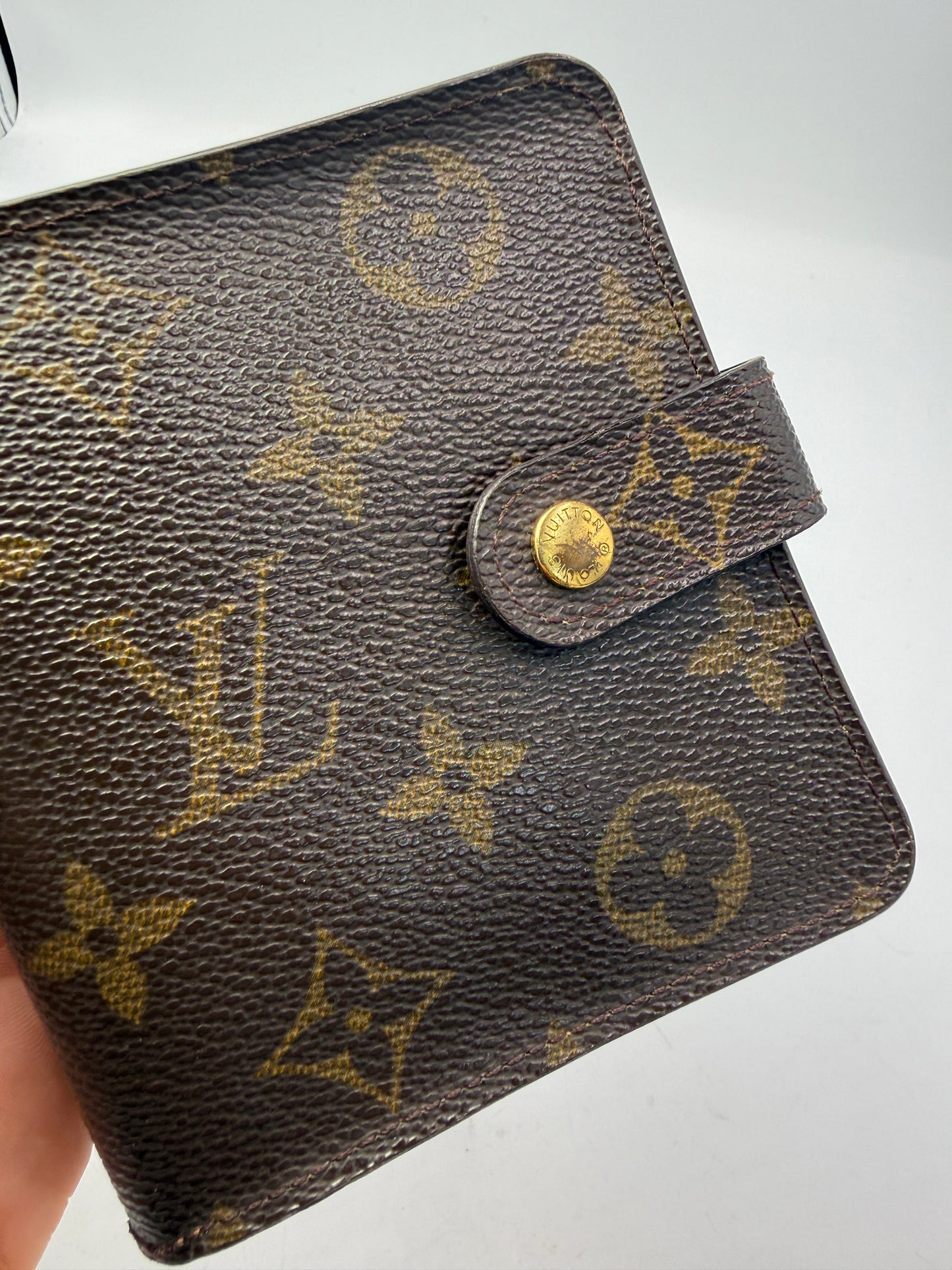 Louis Vuitton Monogram Compact Zippy Wallet With Box MI0012
