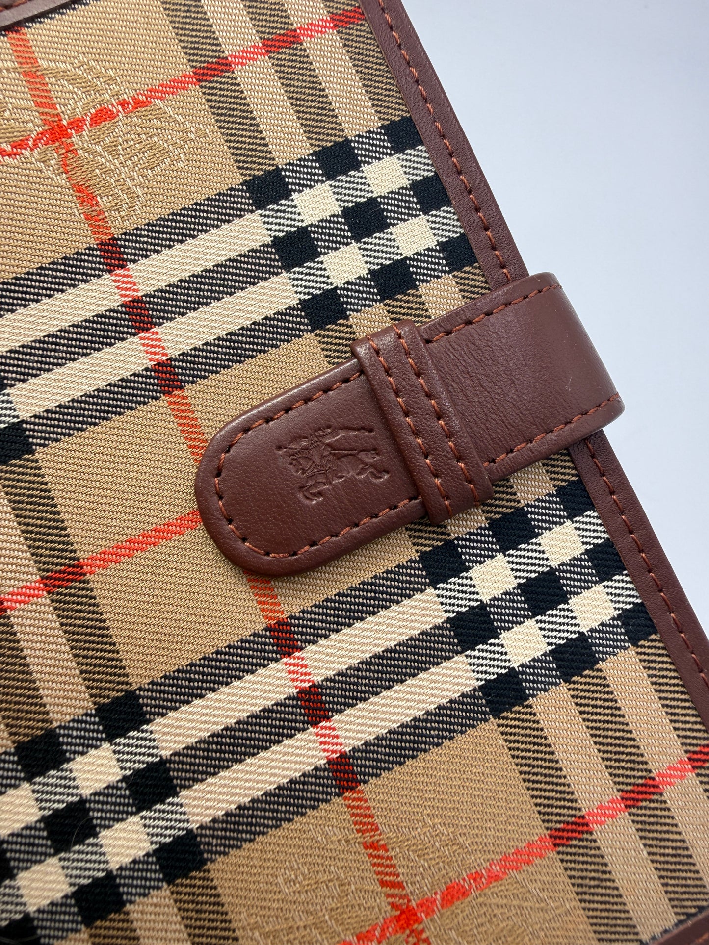 Burberry Novacheck Agenda With Original Inserts