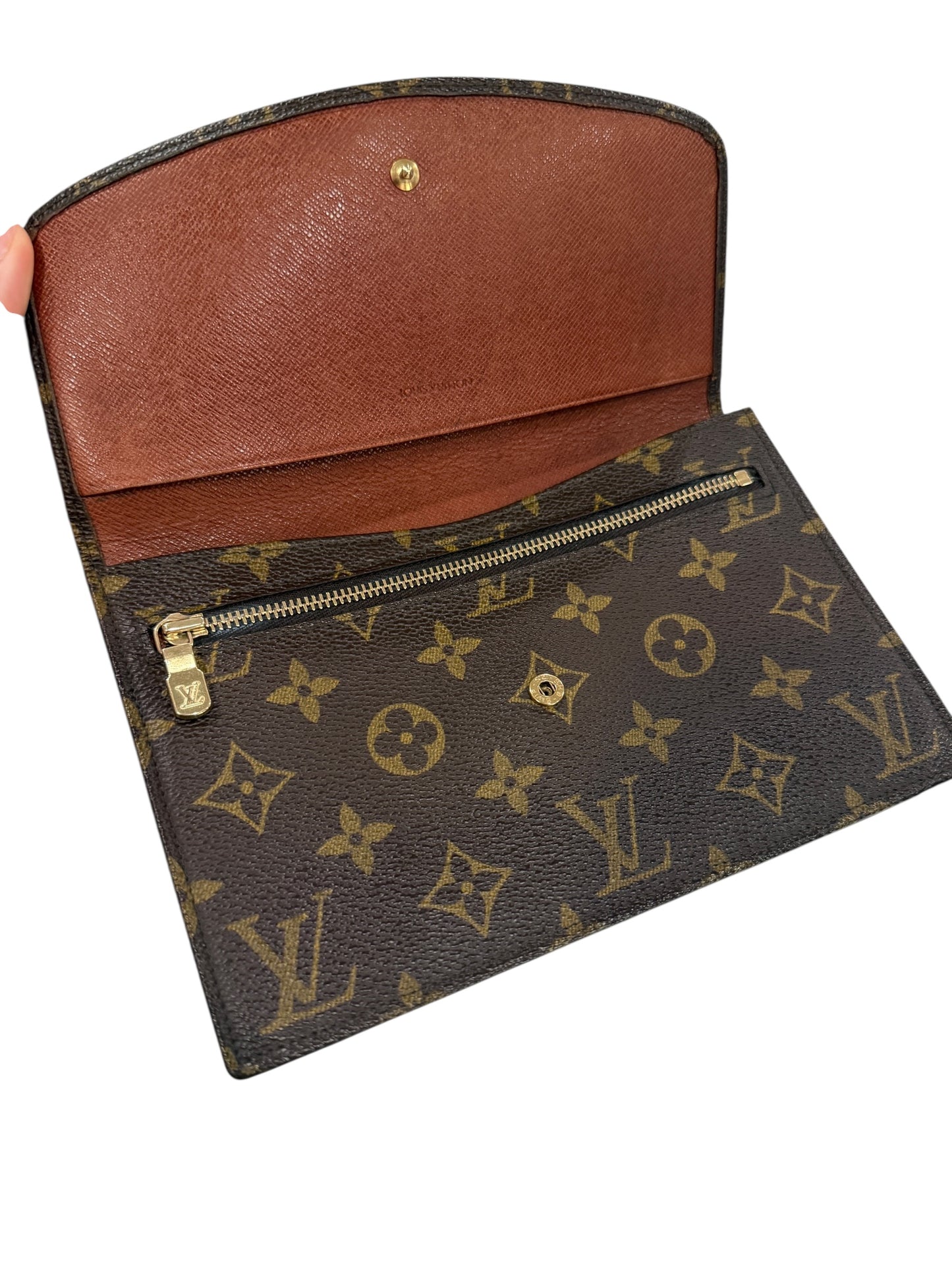 Louis Vuitton Monogram Pochette Lava Clutch 20 cm AN0911