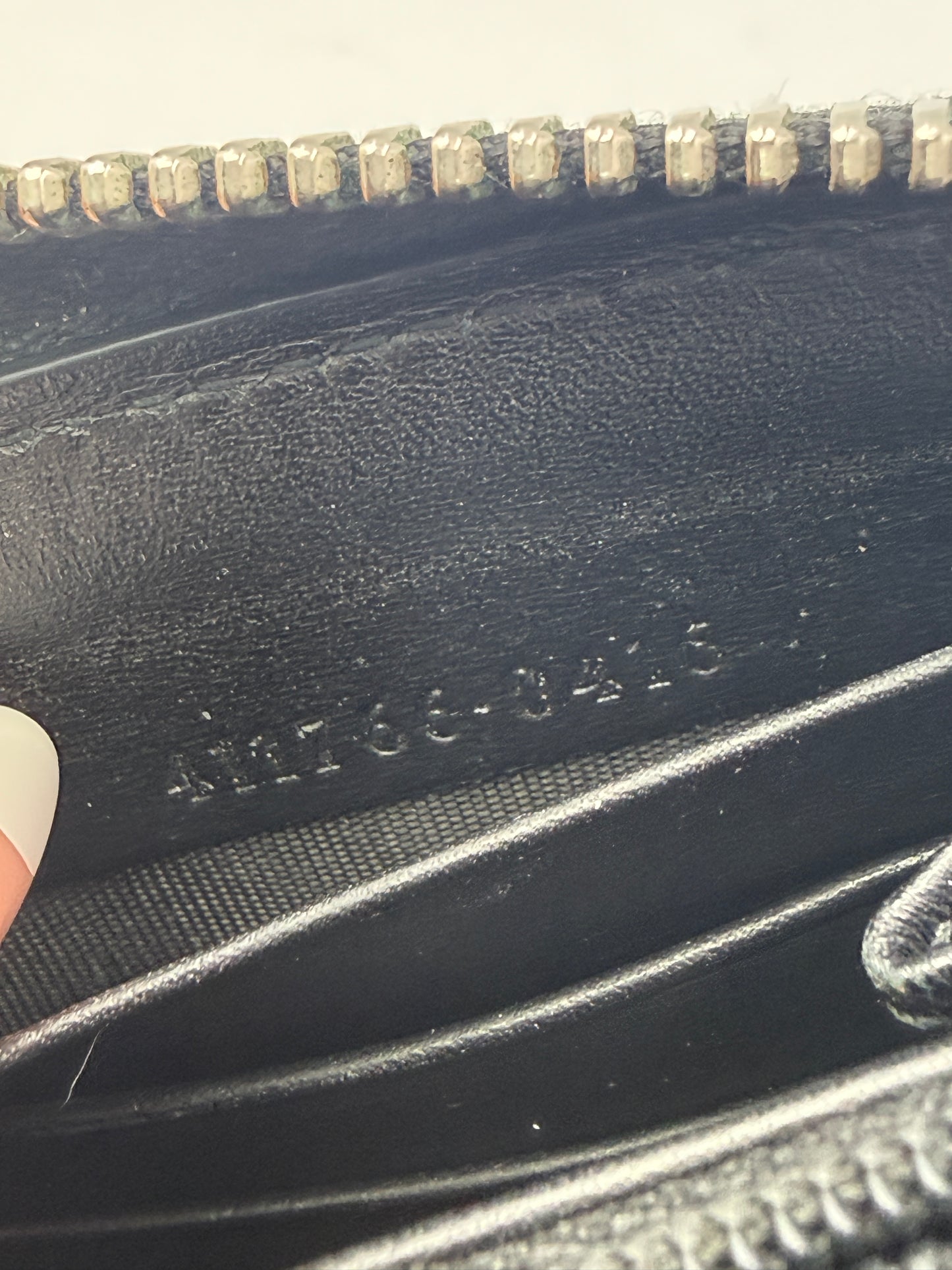 Gucci Supreme Coated Canvas Guccissima Kaleido Zippy Wallet with Box