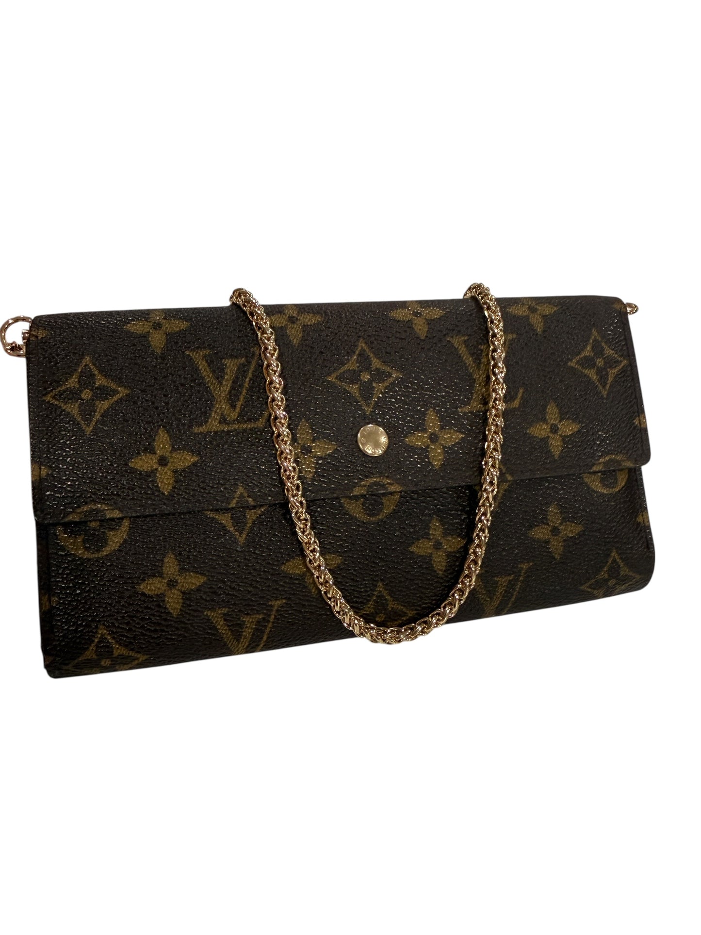 Louis Vuitton Monogram Coated Canvas Continental Long Wallet