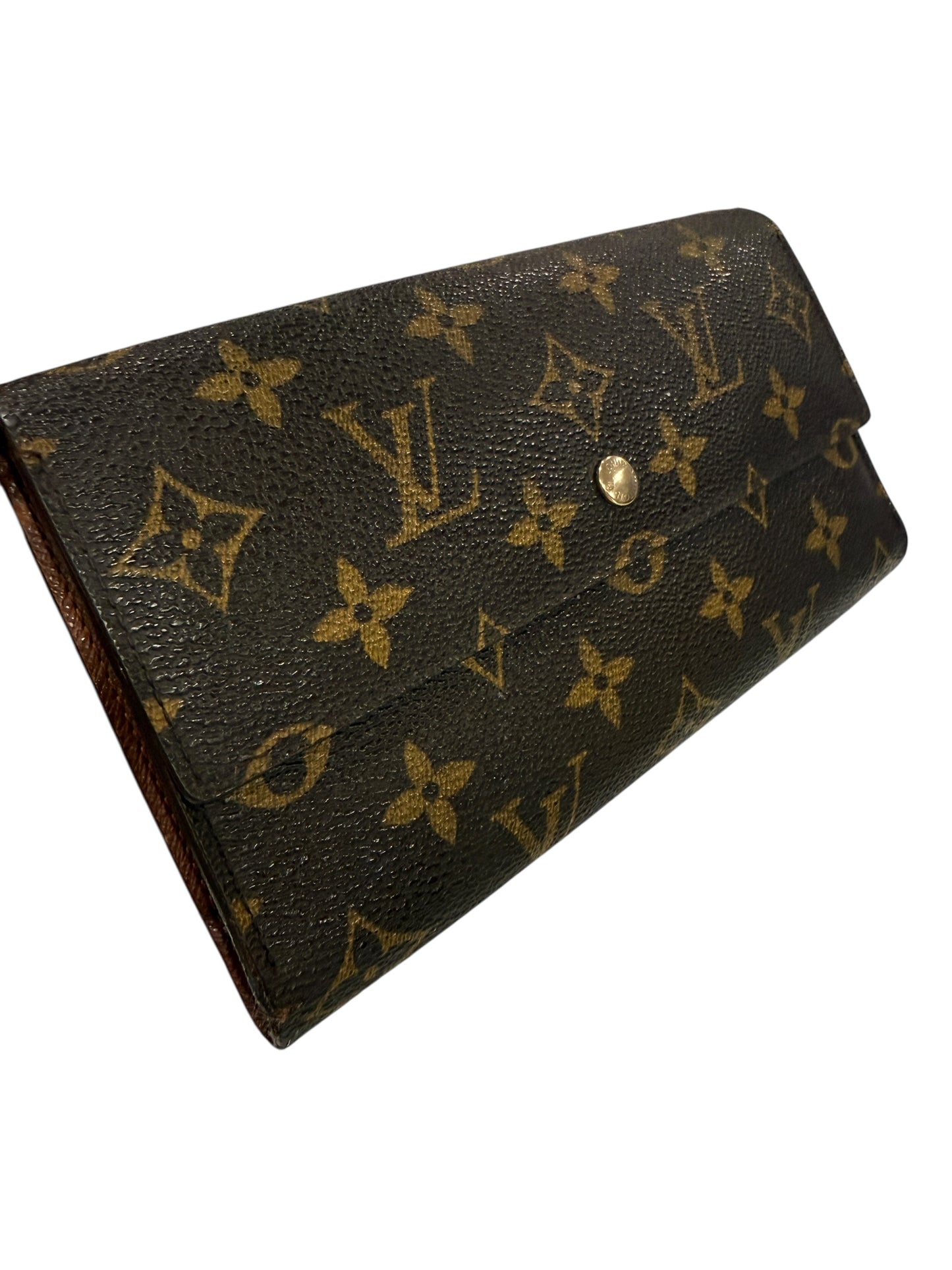 Louis Vuitton Monogram Coated Canvas Continental Long Wallet