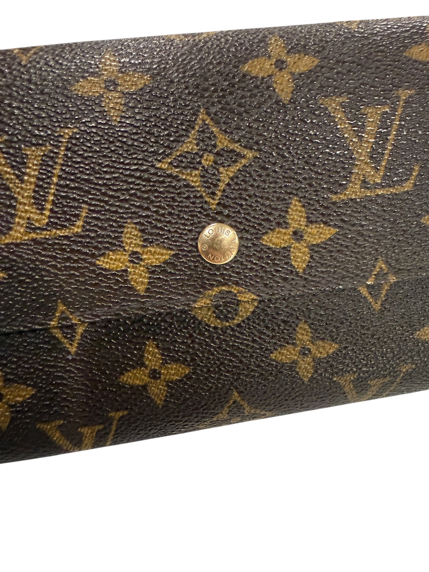 Louis Vuitton Monogram Coated Canvas Continental Long Wallet