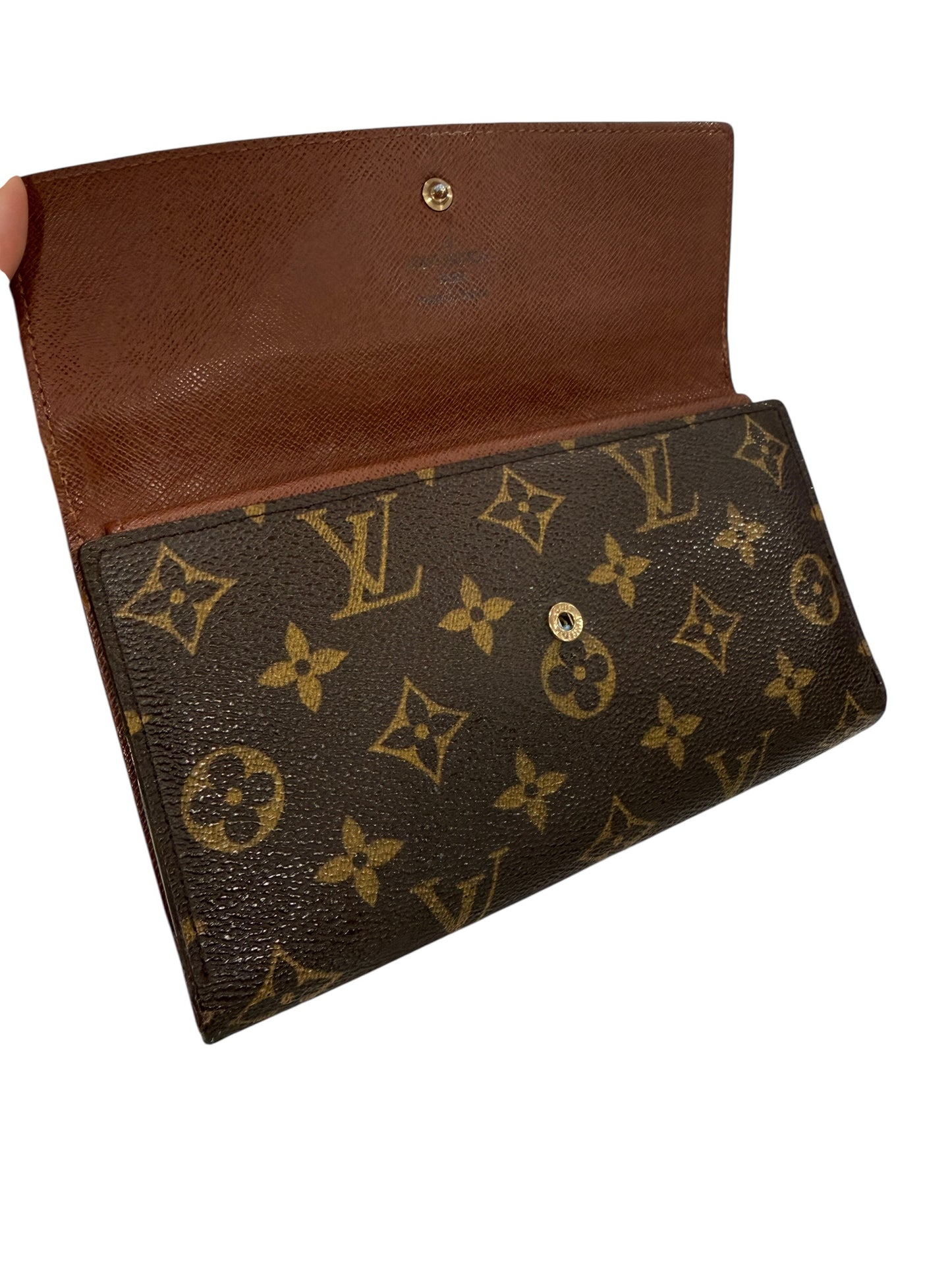Louis Vuitton Monogram Coated Canvas Continental Long Wallet