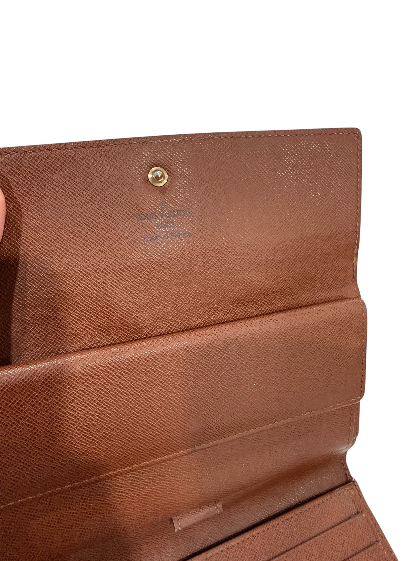 Louis Vuitton Monogram Coated Canvas Continental Long Wallet