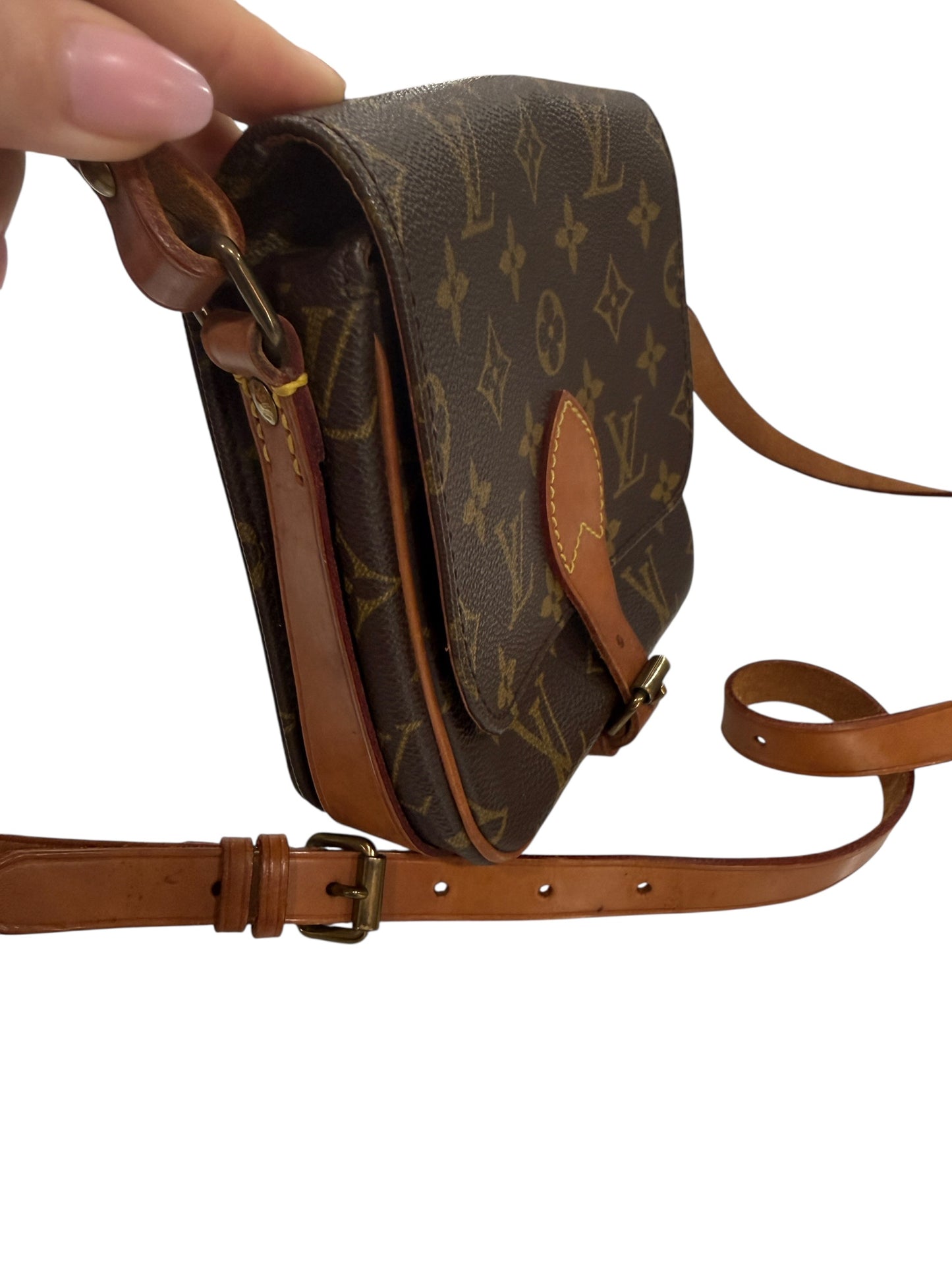 Louis Vuitton Monogram Coated Canvas Cartouchière PM SL1920