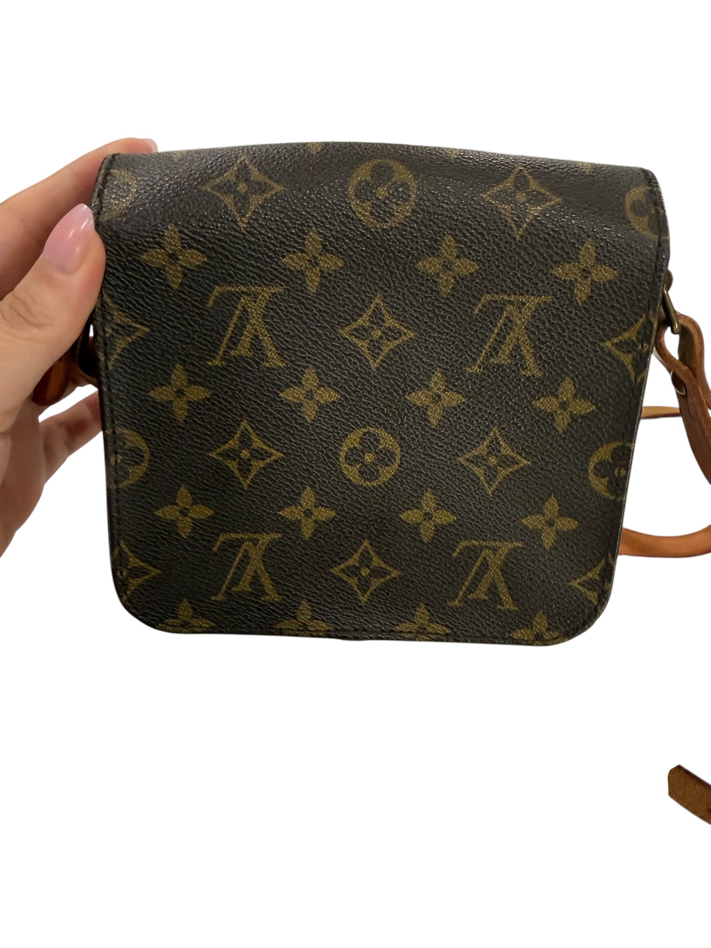 Louis Vuitton Monogram Coated Canvas Cartouchière PM SL1920