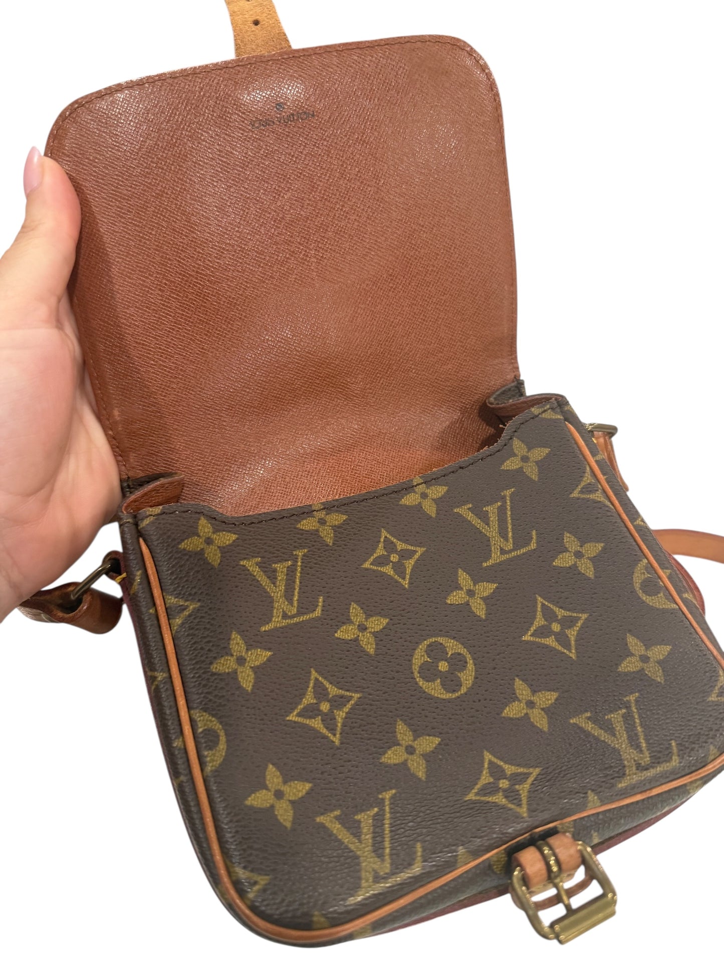 Louis Vuitton Monogram Coated Canvas Cartouchière PM SL1920