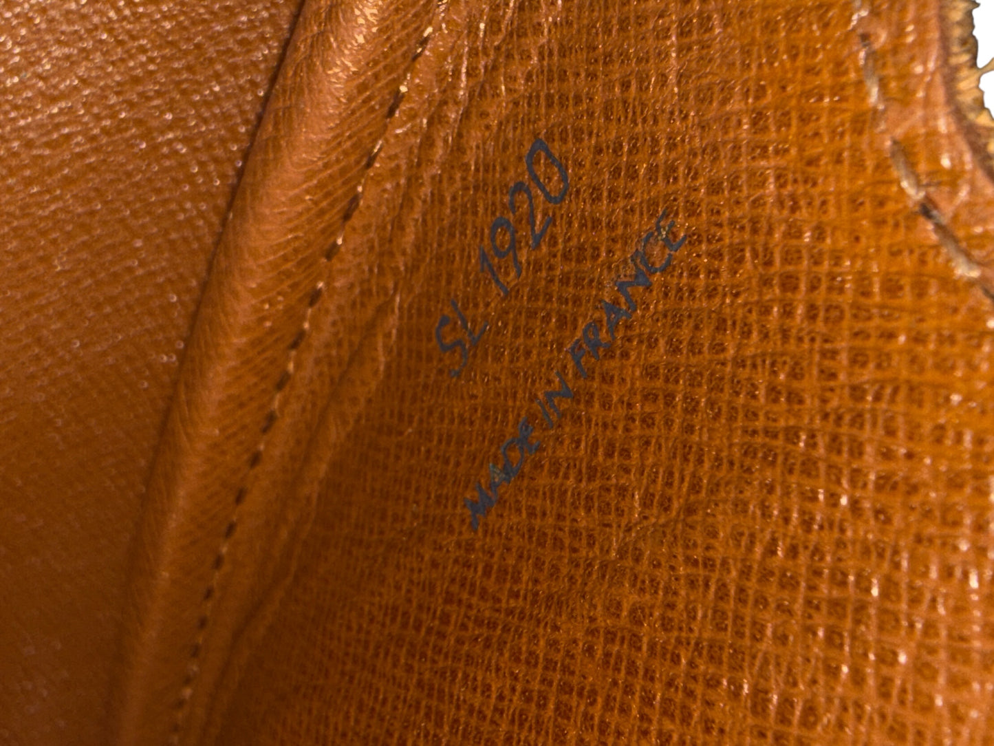 Louis Vuitton Monogram Coated Canvas Cartouchière PM SL1920