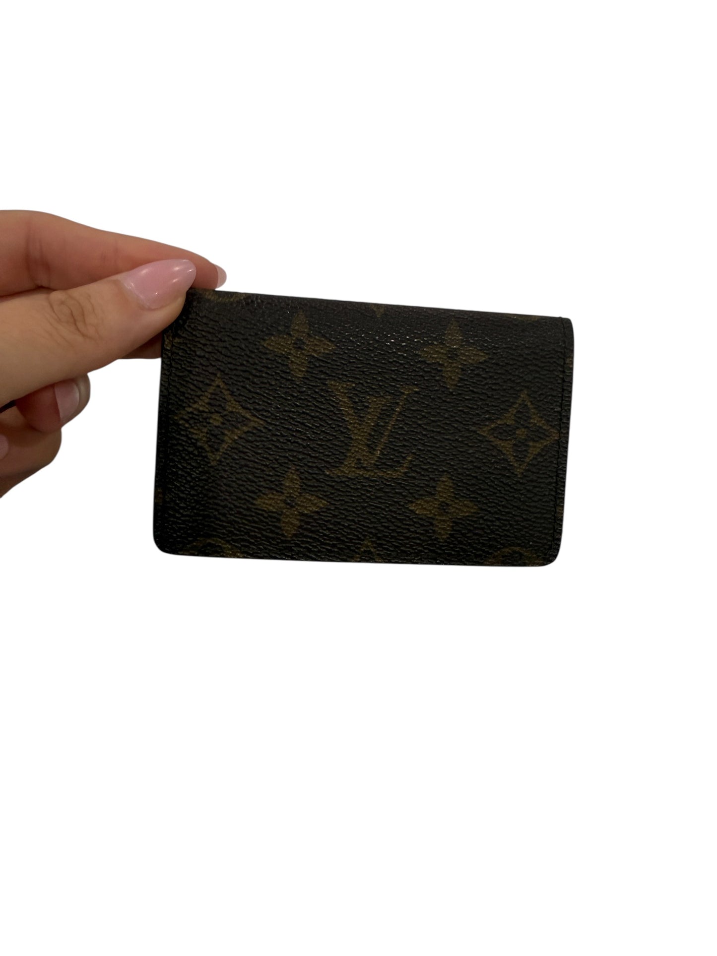 Louis Vuitton Monogram Coated Canvas Card Holder RA1920