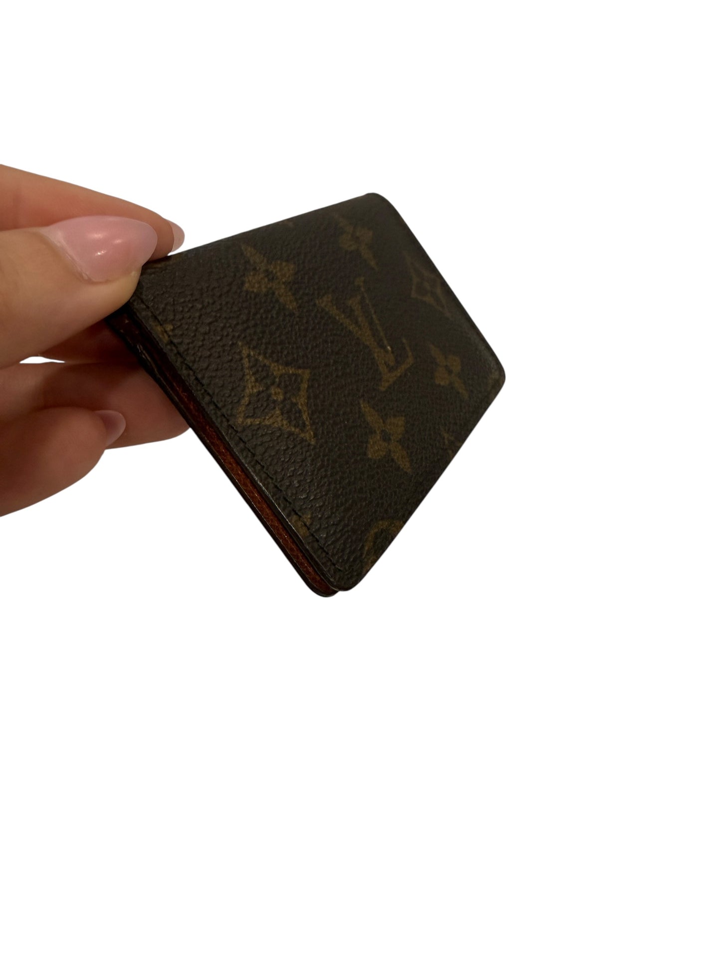 Louis Vuitton Monogram Coated Canvas Card Holder RA1920