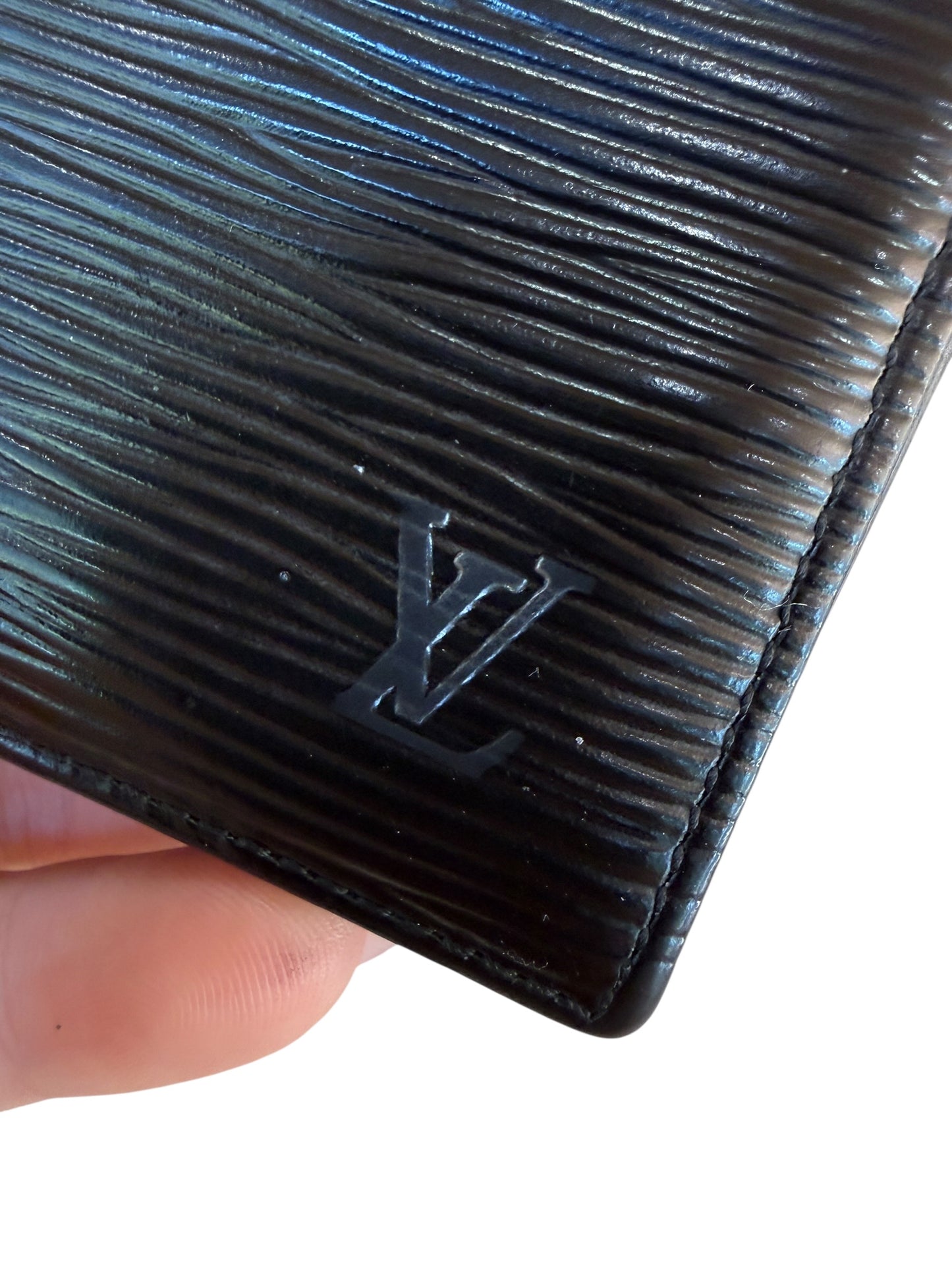 Louis Vuitton Black Epi Leather Coin Pouch or Jewelry Case MI0953