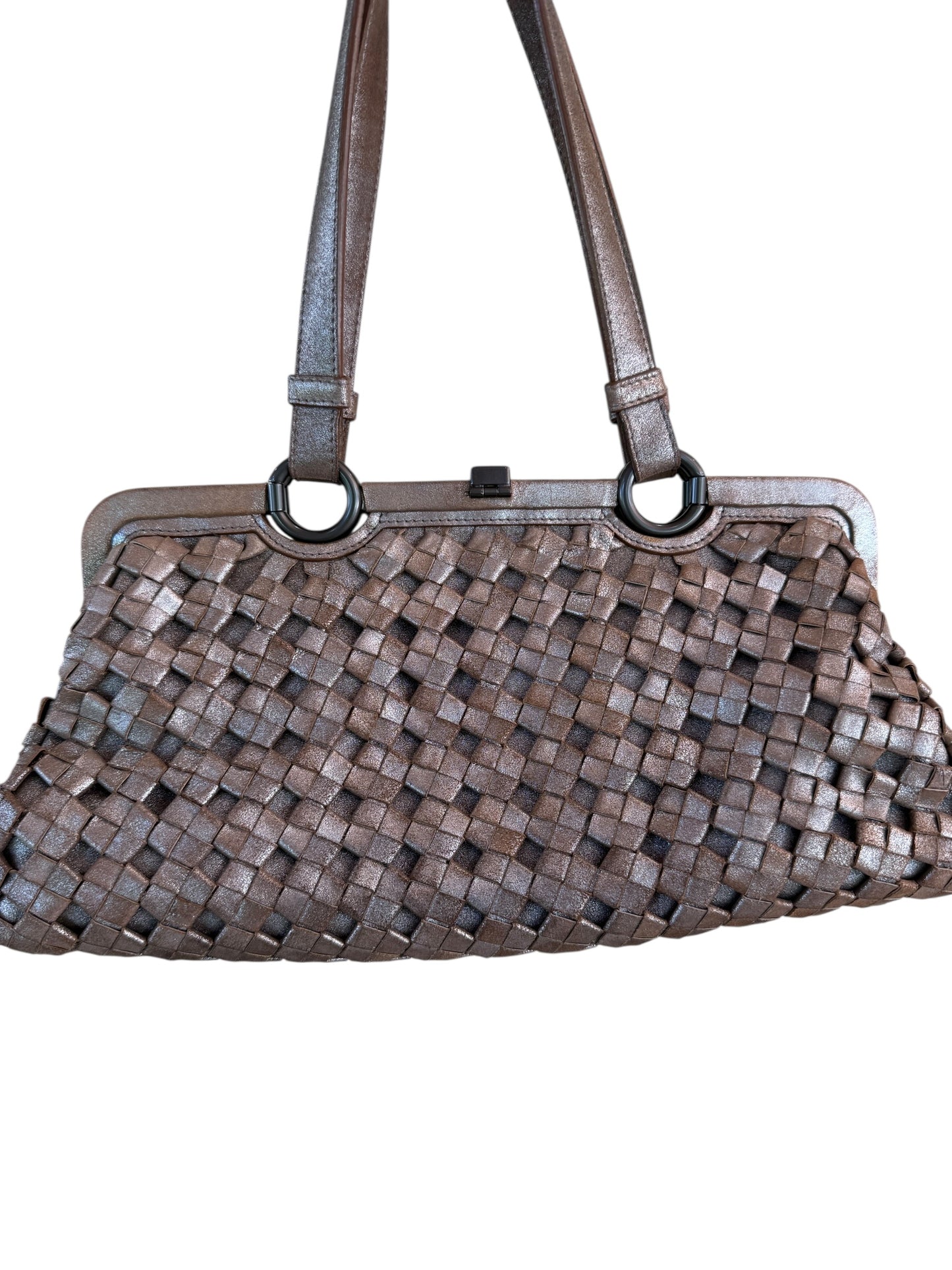 Bottega Veneta Limited Edition Intrecciato Leather Shoulder Bag No. 159 of 200