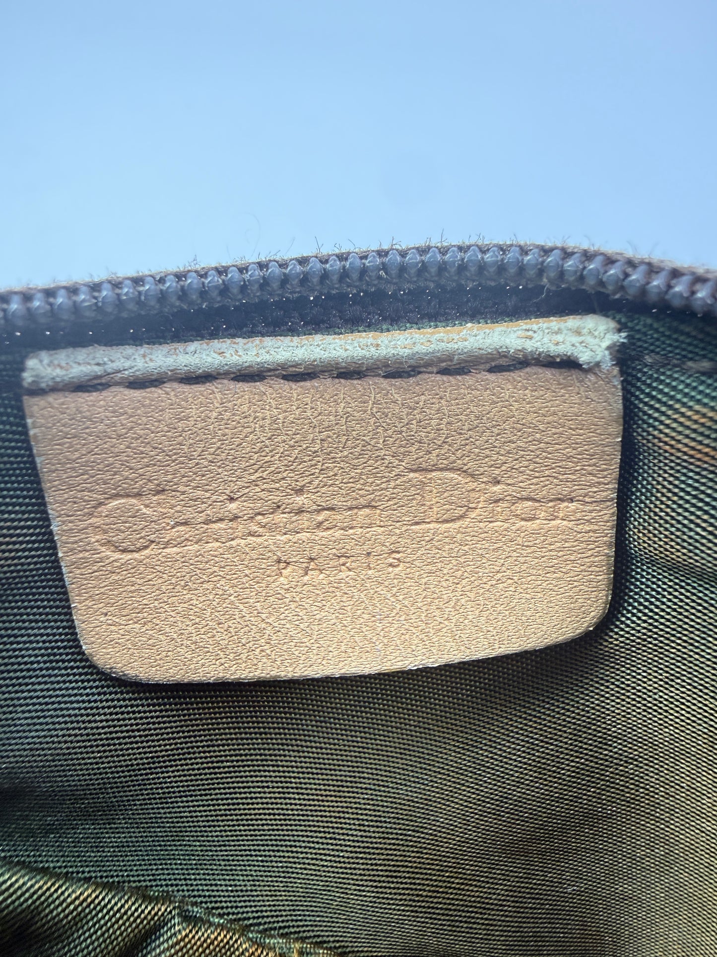 Christian Dior Trotter Canvas Key Cles