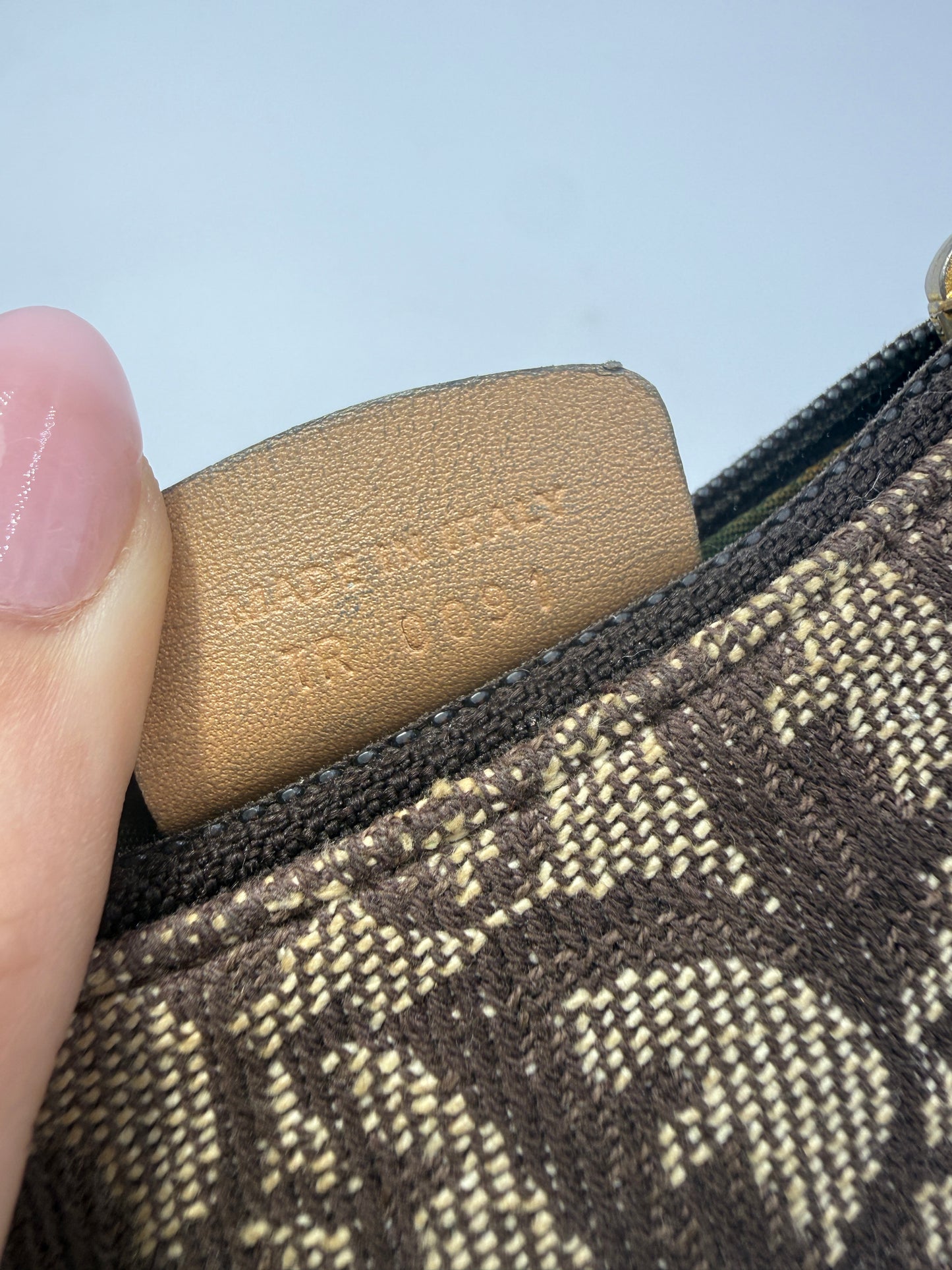 Christian Dior Trotter Canvas Key Cles