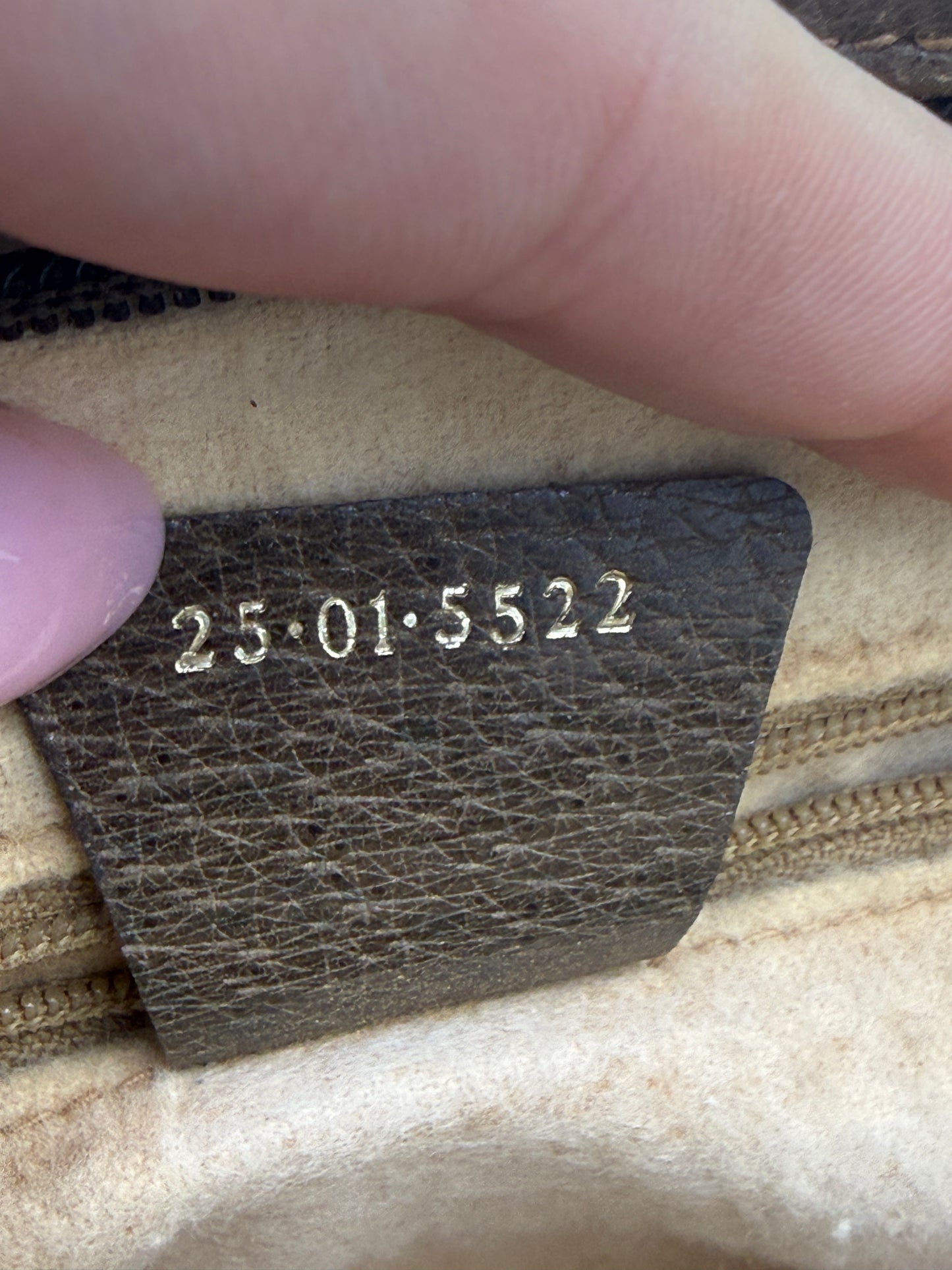 Gucci Vintage Supreme Coated Canvas Crossbody