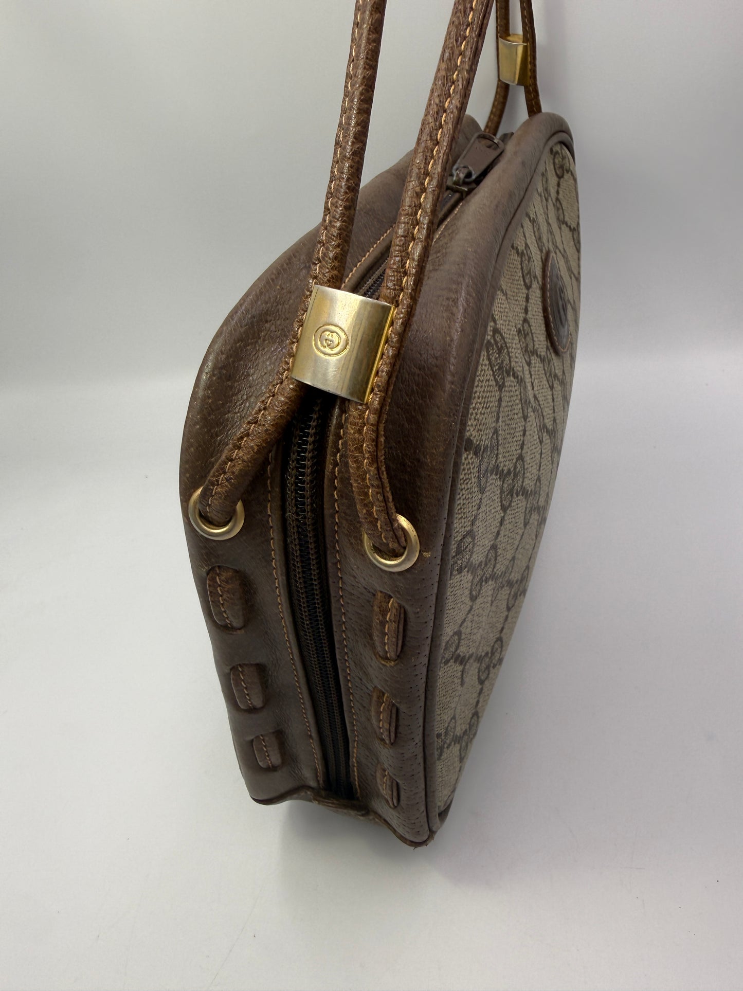 Gucci Vintage Supreme Coated Canvas Crossbody