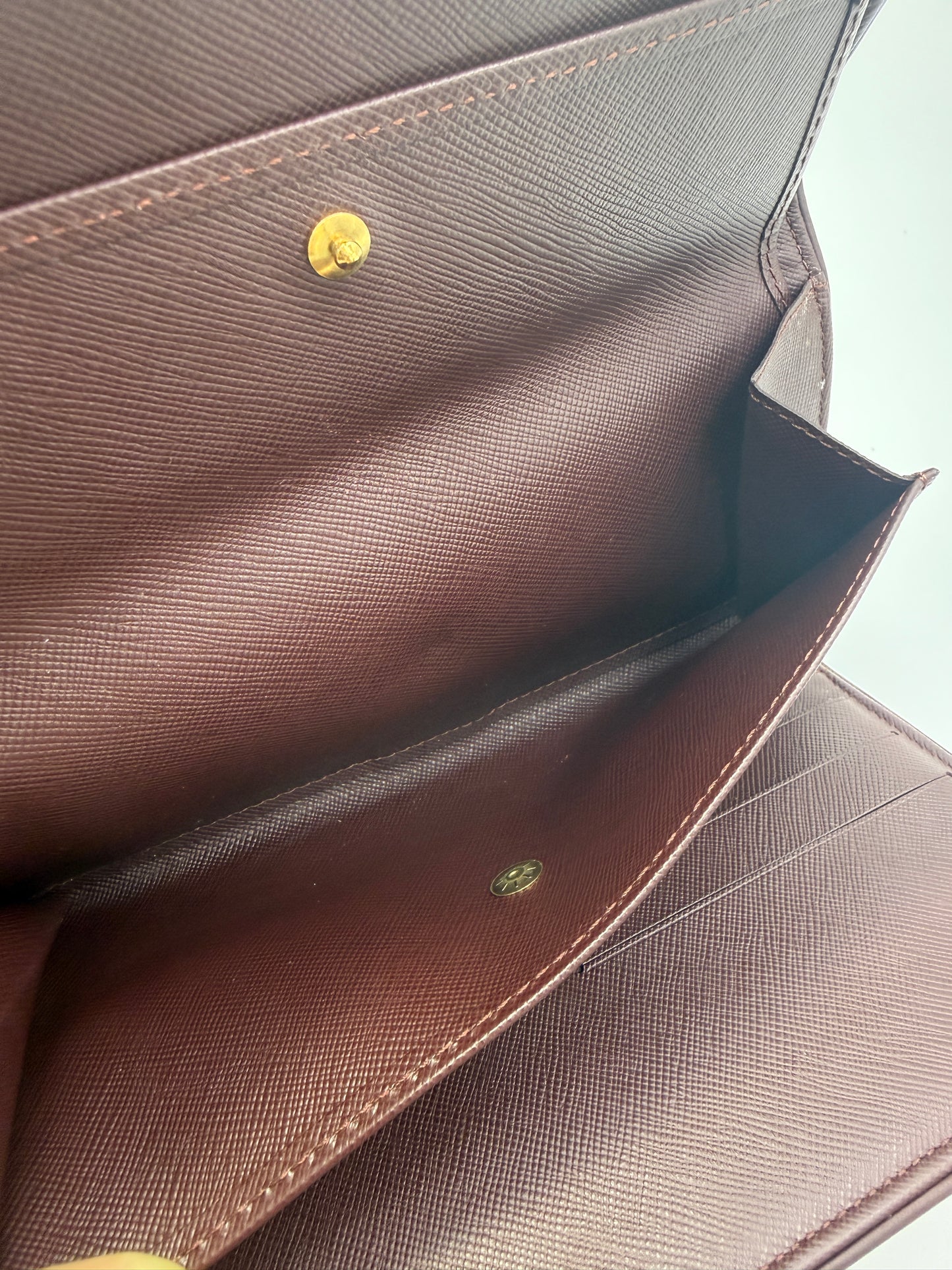 Louis Vuitton Monogram Cherry Mini Lin Continental Wallet CA0072