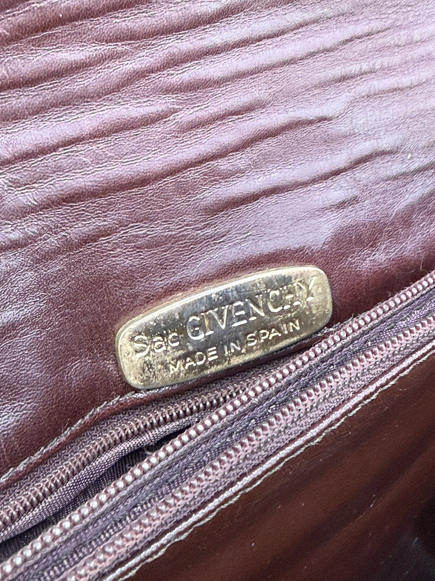 Givenchy Vintage 3G Logo Coated Canvas Shoulder Bag