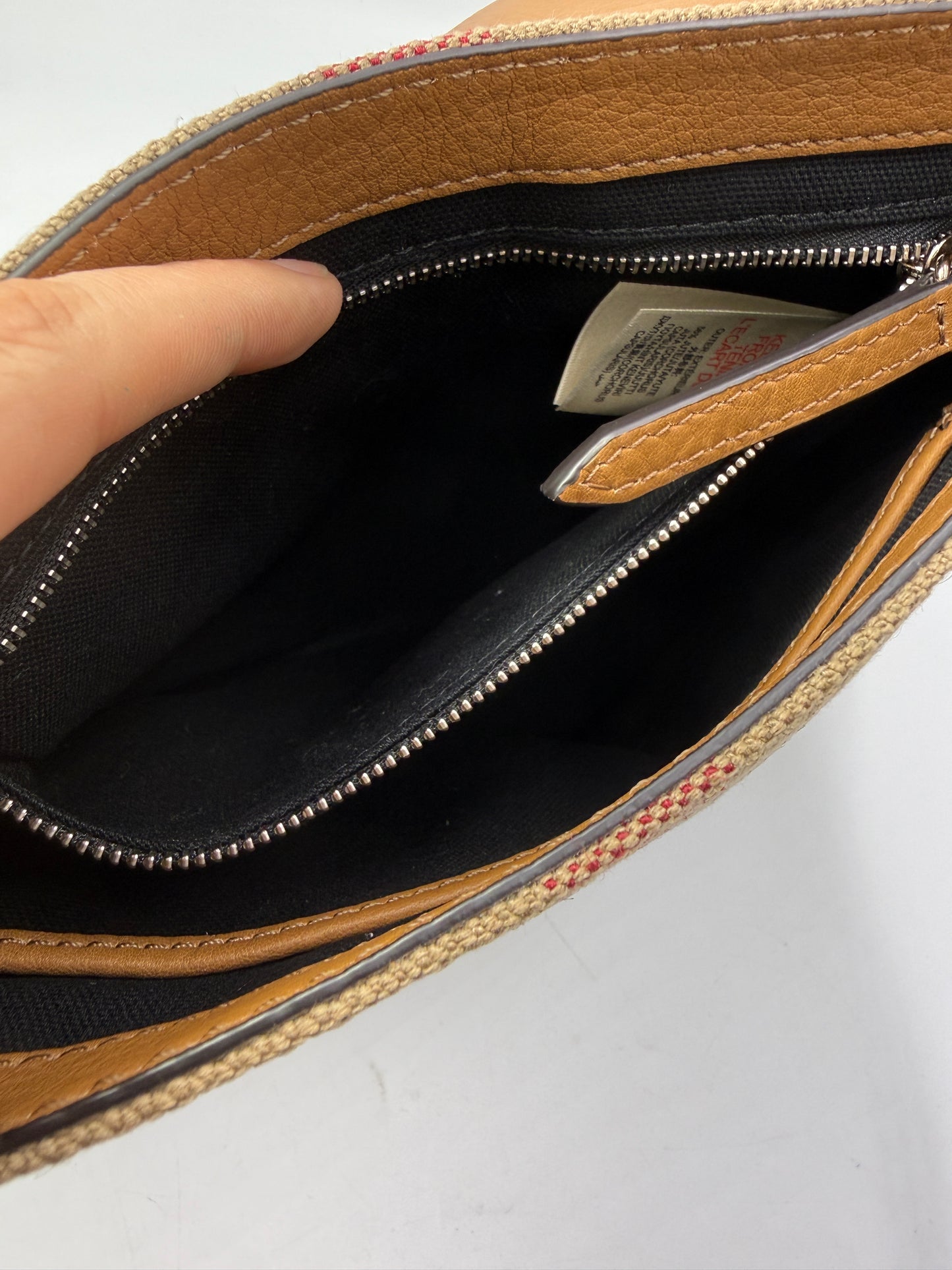 Burberry Novacheck Canvas & Leather Crossbody Bag