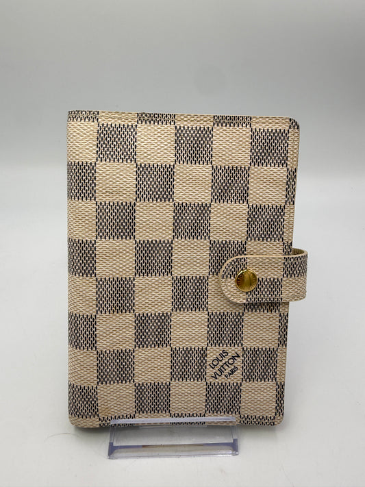 Louis Vuitton Damier Azur Coated Canvas Agenda PM CA1039