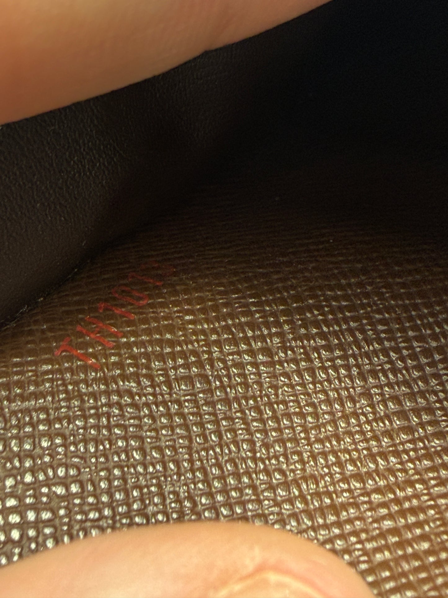 Louis Vuitton Damier Ebene Continental Trifold Wallet TH1013