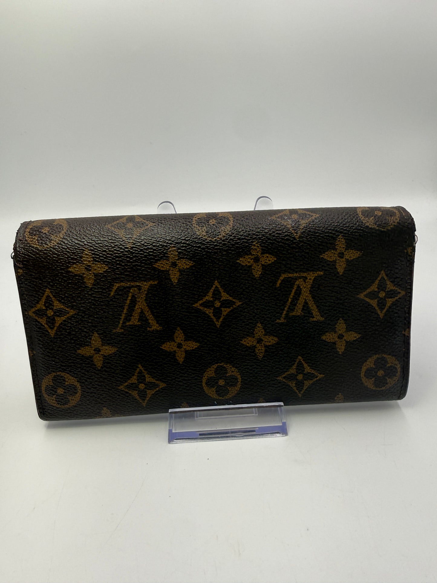 Louis Vuitton Monogram Coated Canvas Sarah Wallet CT0045