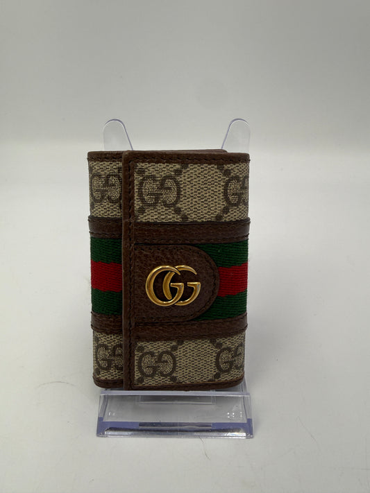 Gucci Guccissima Supreme Canvas 6 Key Case Holder