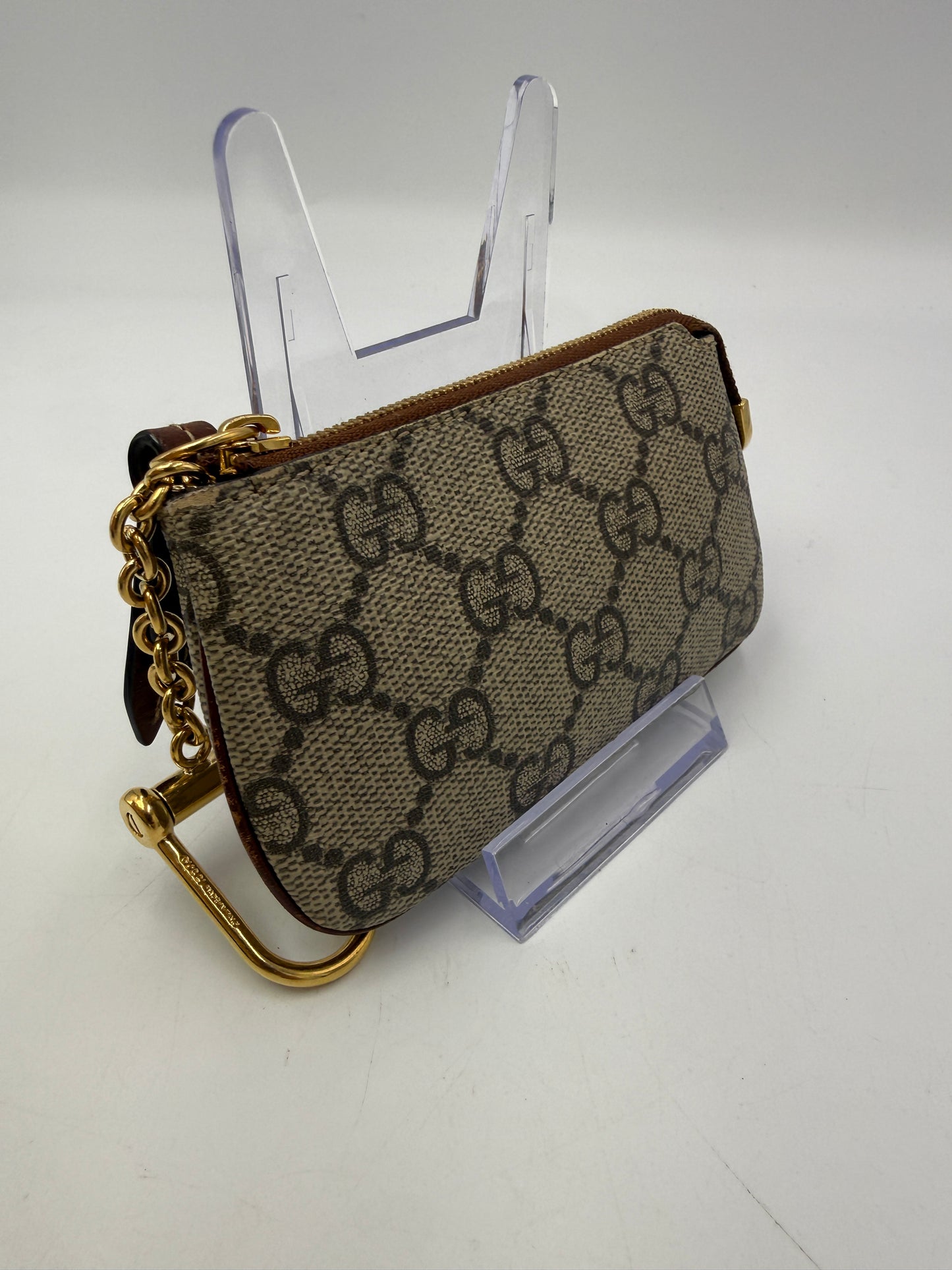 Gucci Guccissima Supreme Coated Canvas Key Cles