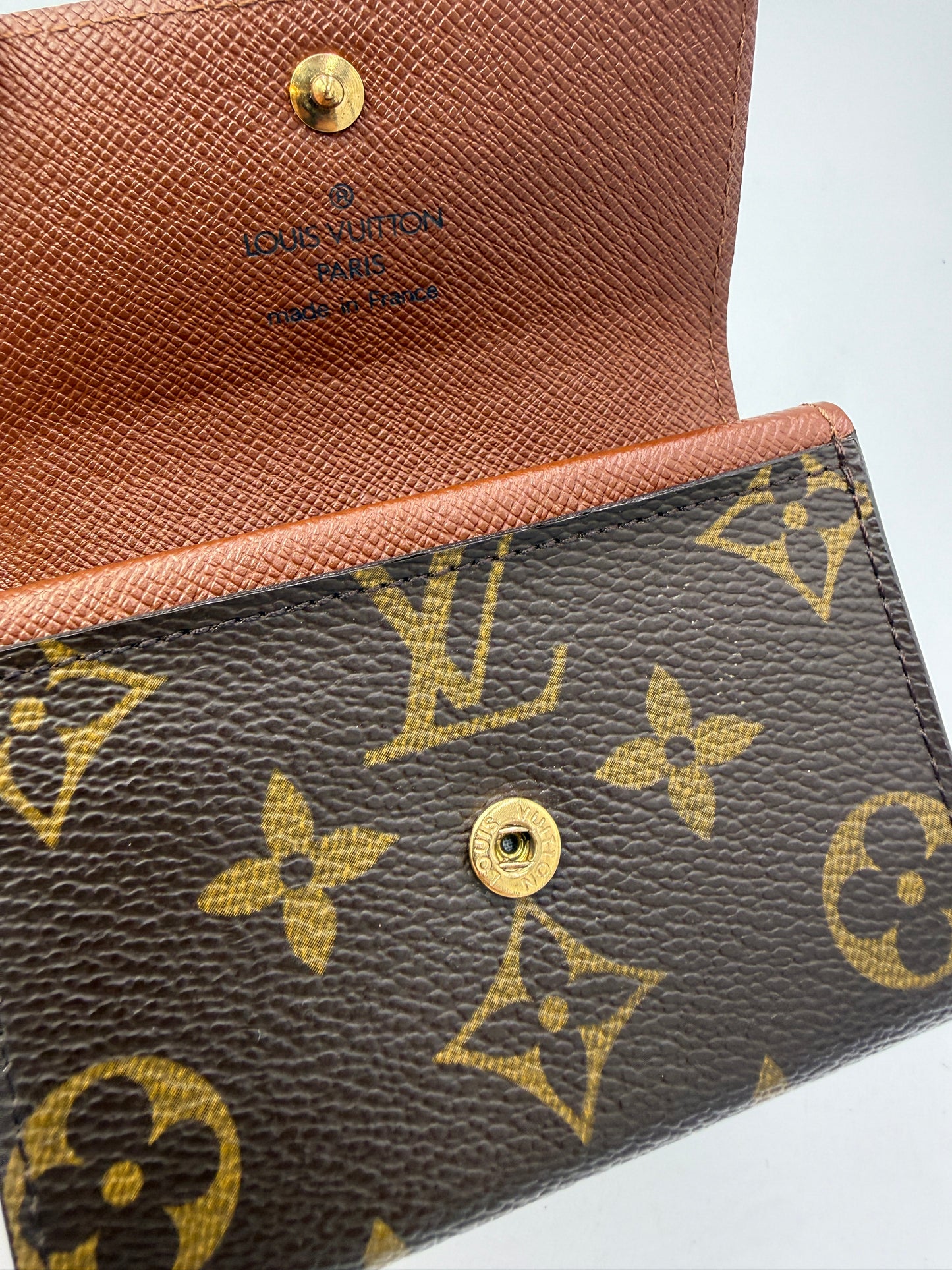 Louis Vuitton Monogram Canvas Business and Card Holder MI0035