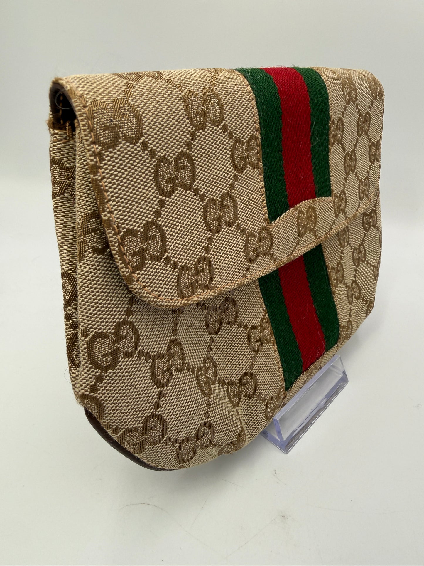 Gucci Guccissima Sherry Line Vintage Pouch