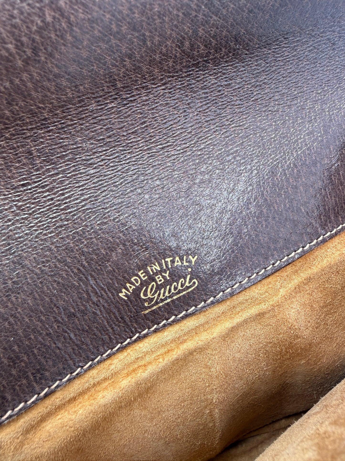 Gucci Guccissima Sherry Line Vintage Pouch