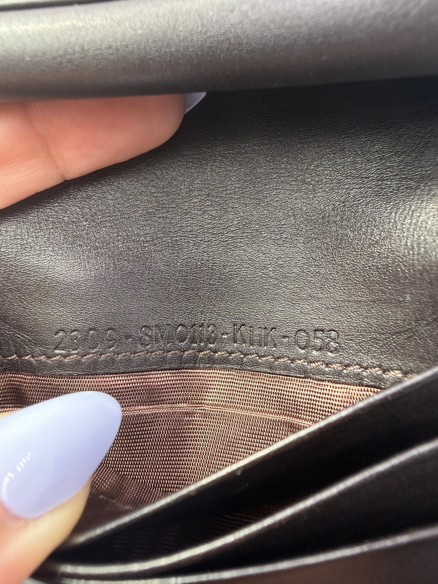 Fendi Zucca Canvas Compact Zippy Wallet