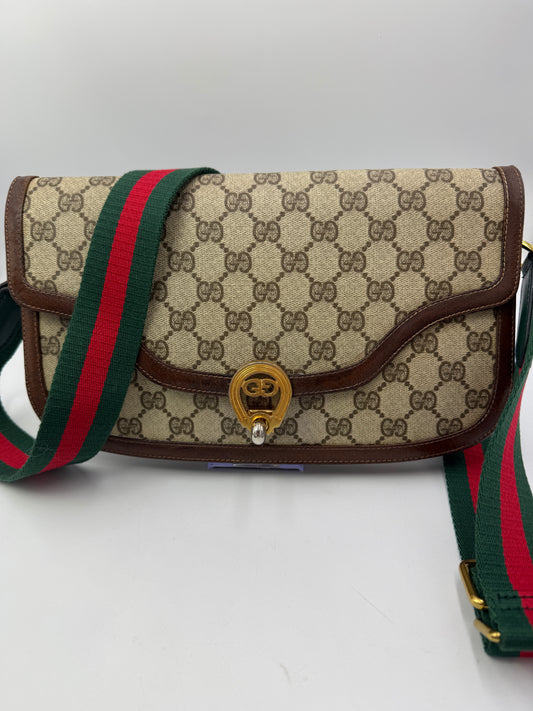 Gucci Guccissima Supreme Canvas Vintage Shoulder Bag