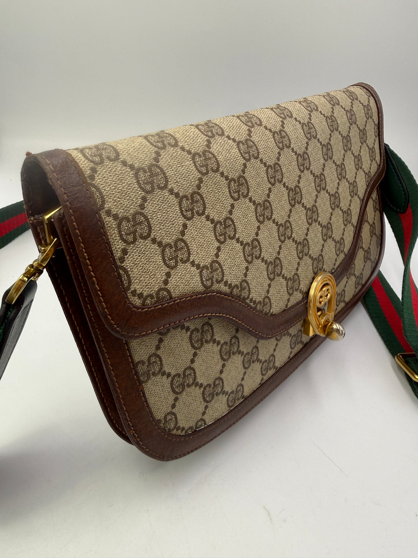 Gucci Guccissima Supreme Canvas Vintage Shoulder Bag