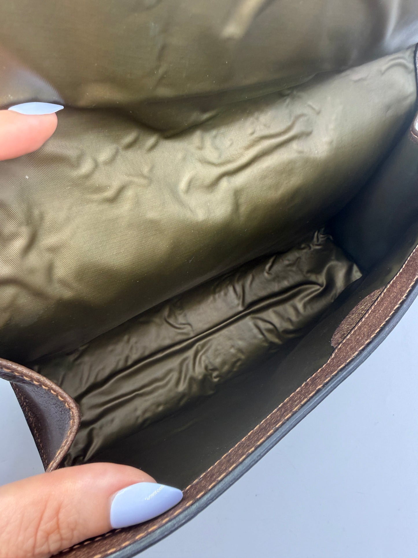 Gucci Guccissima Supreme Canvas Sherry Line Clutch