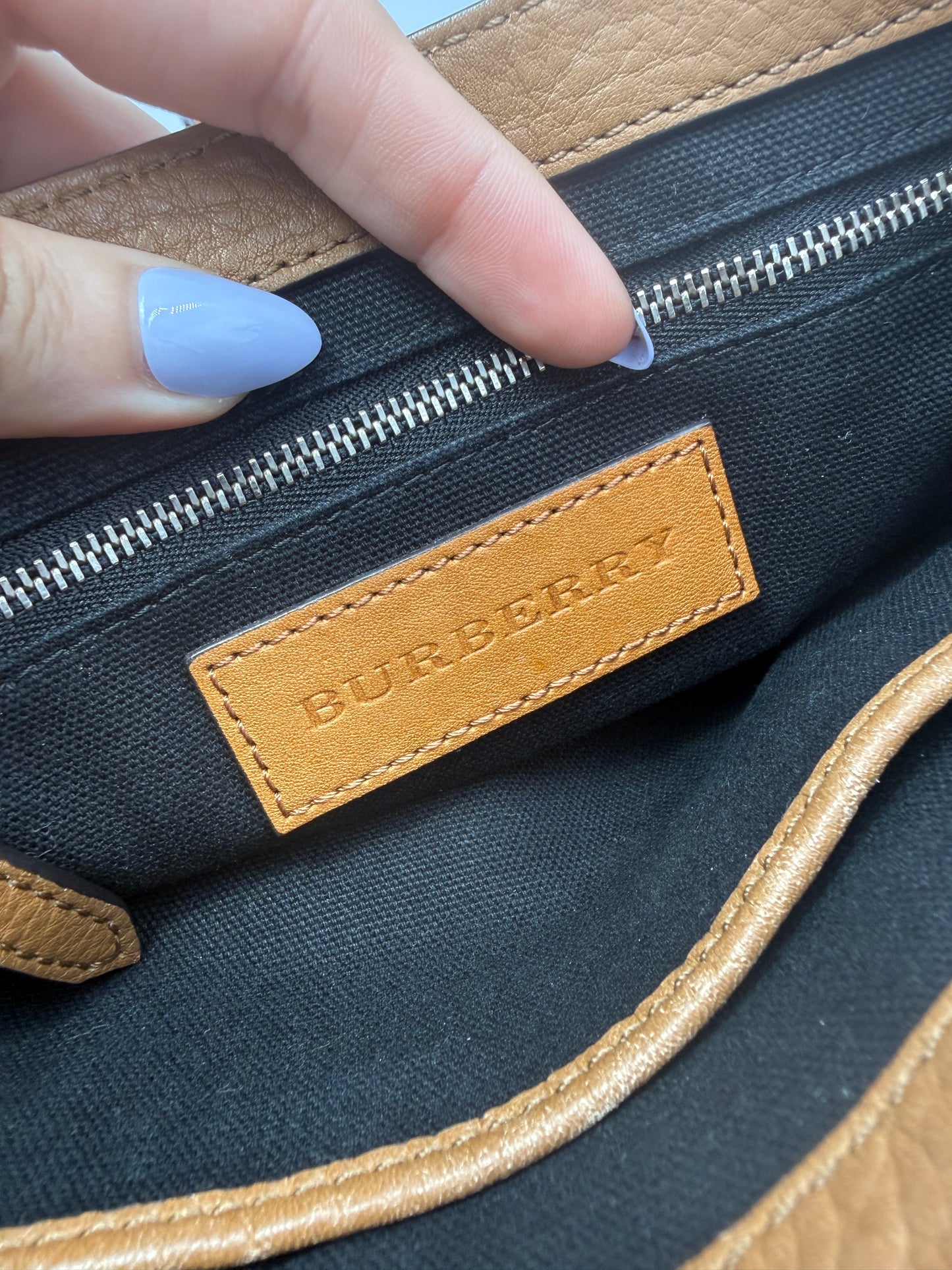 Burberry Novacheck Canvas Leather Crossbody Bag