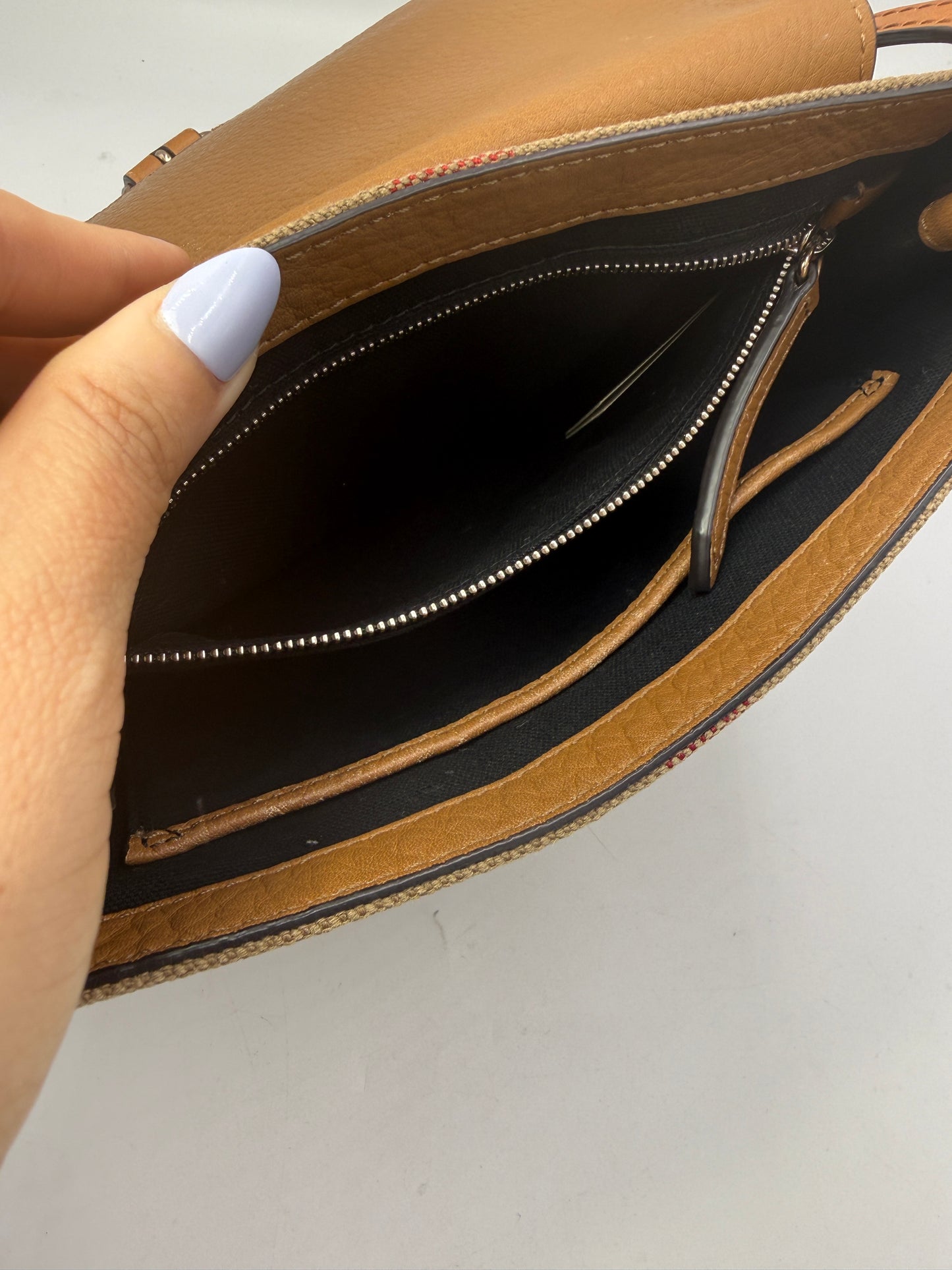 Burberry Novacheck Canvas Leather Crossbody Bag