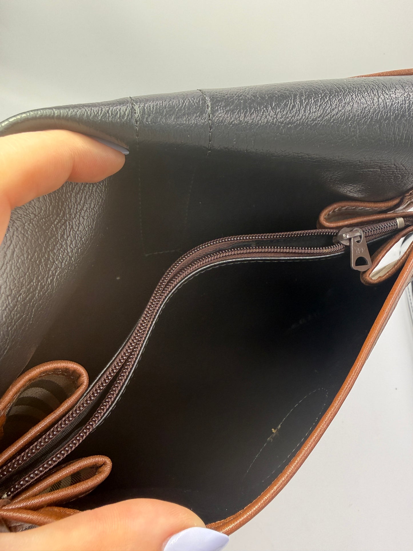 Burberry Canvas Haymarket Check Shoulder Bag