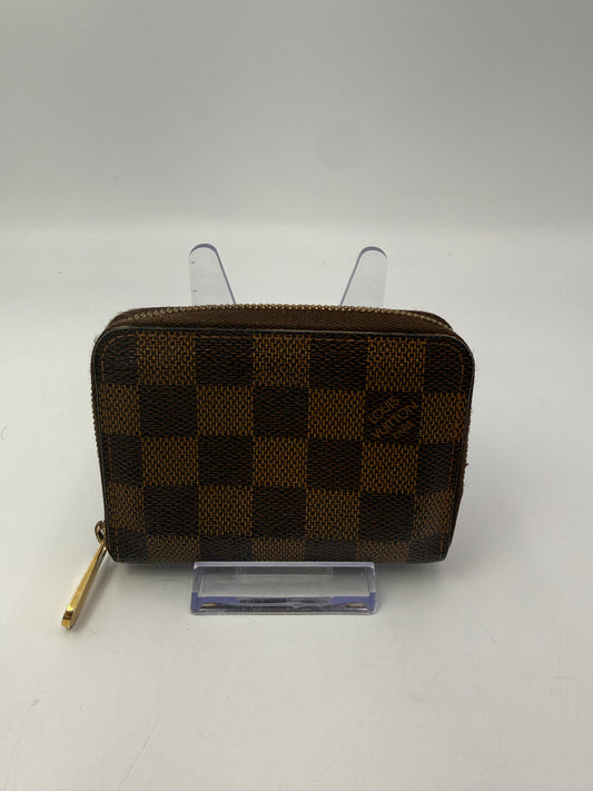 Louis Vuitton Damier Ebene Compact Zippy Wallet