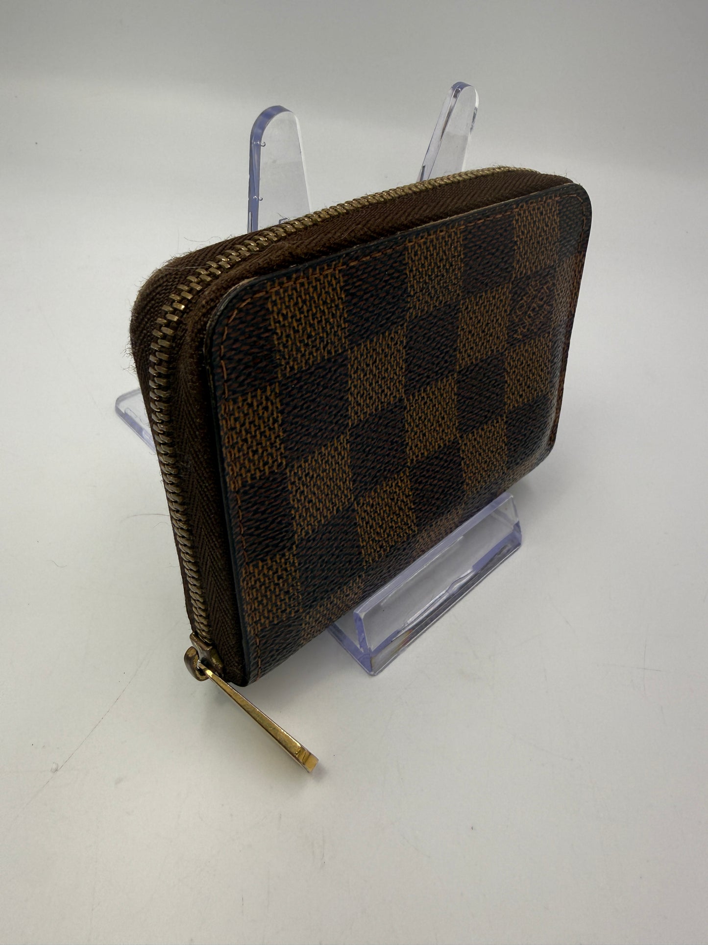 Louis Vuitton Damier Ebene Compact Zippy Wallet