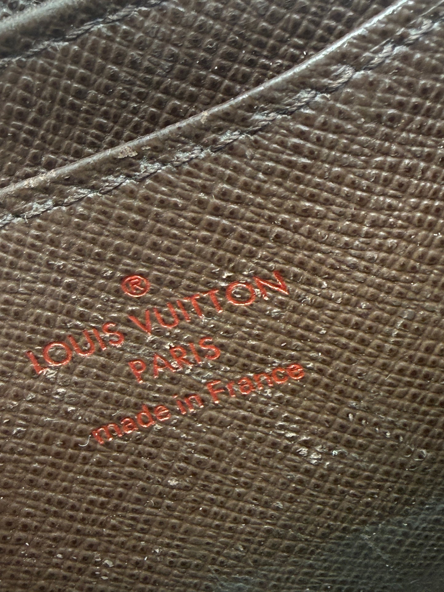 Louis Vuitton Damier Ebene Compact Zippy Wallet