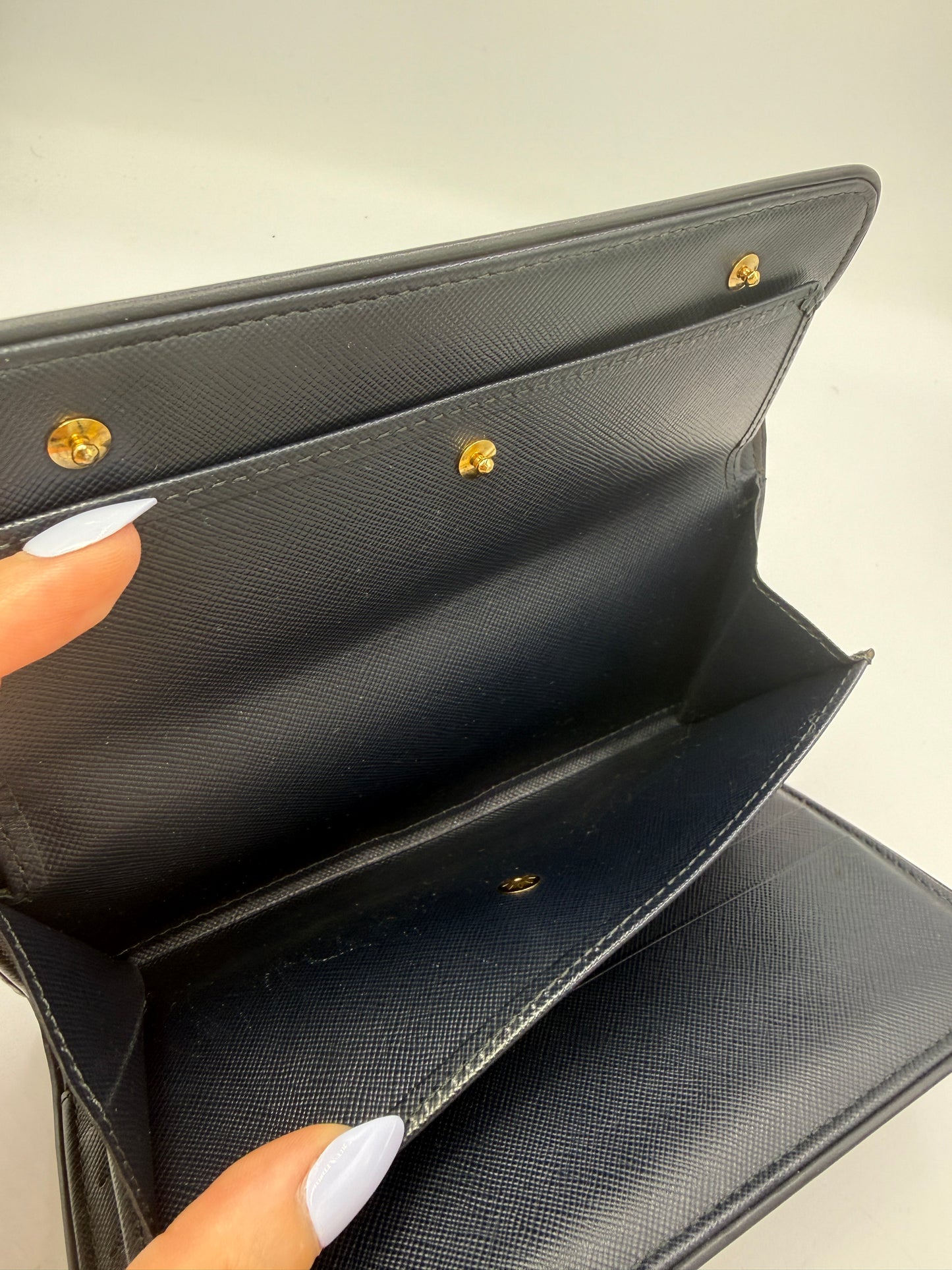 Louis Vuitton Monogram Blue Mini Lin Denim Continental Wallet CA0093