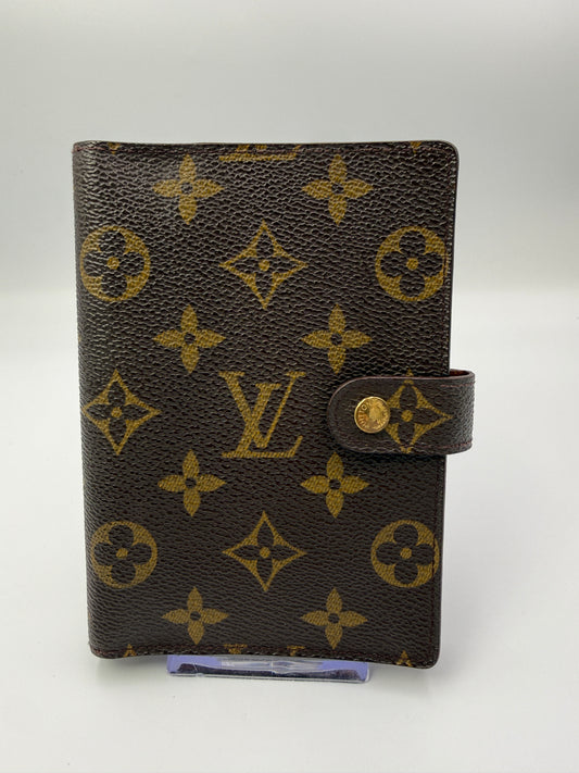 Louis Vuitton Monogram Coated Canvas Agenda PM SP0060