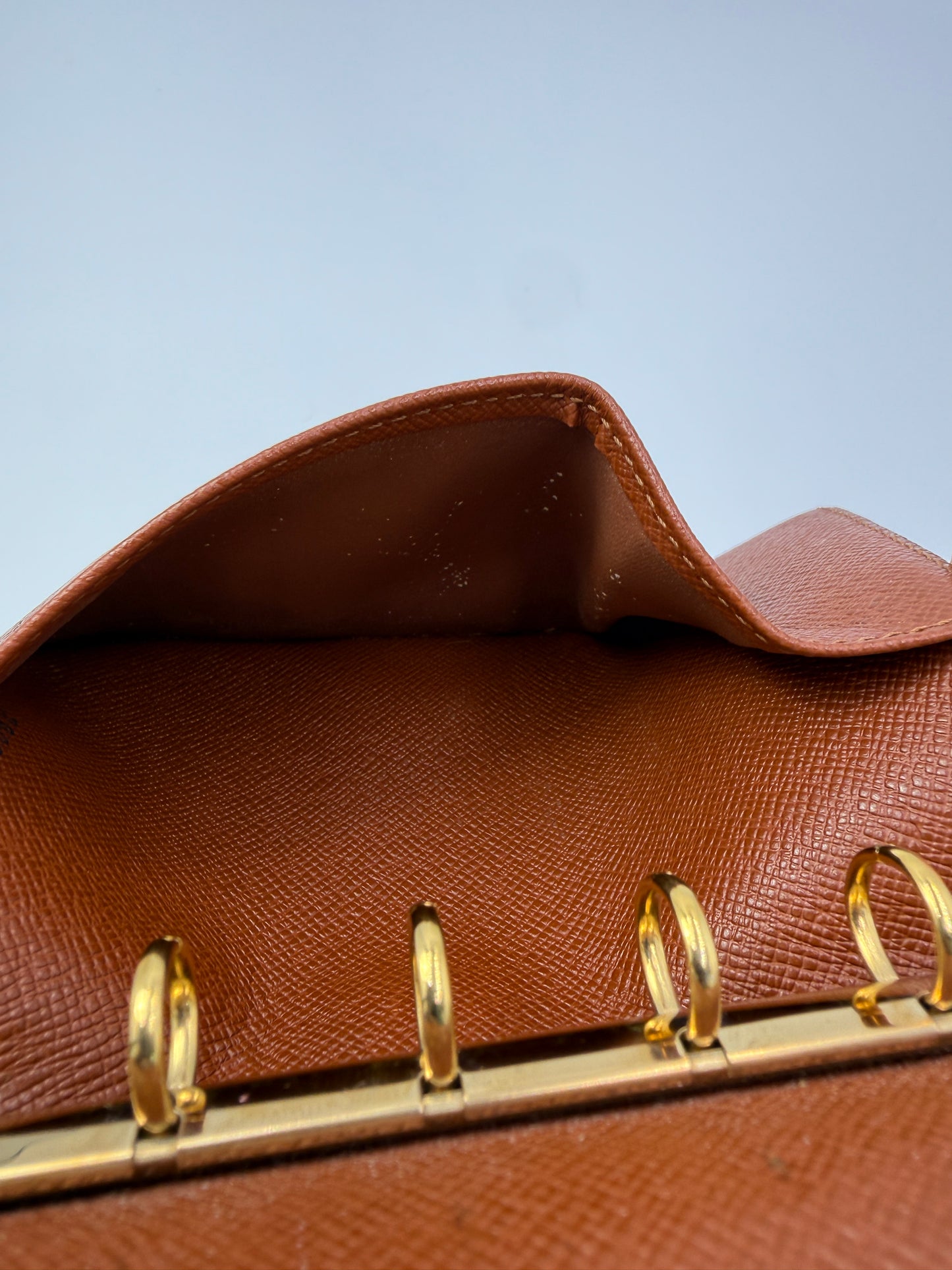 Louis Vuitton Monogram Coated Canvas Agenda PM SP0060