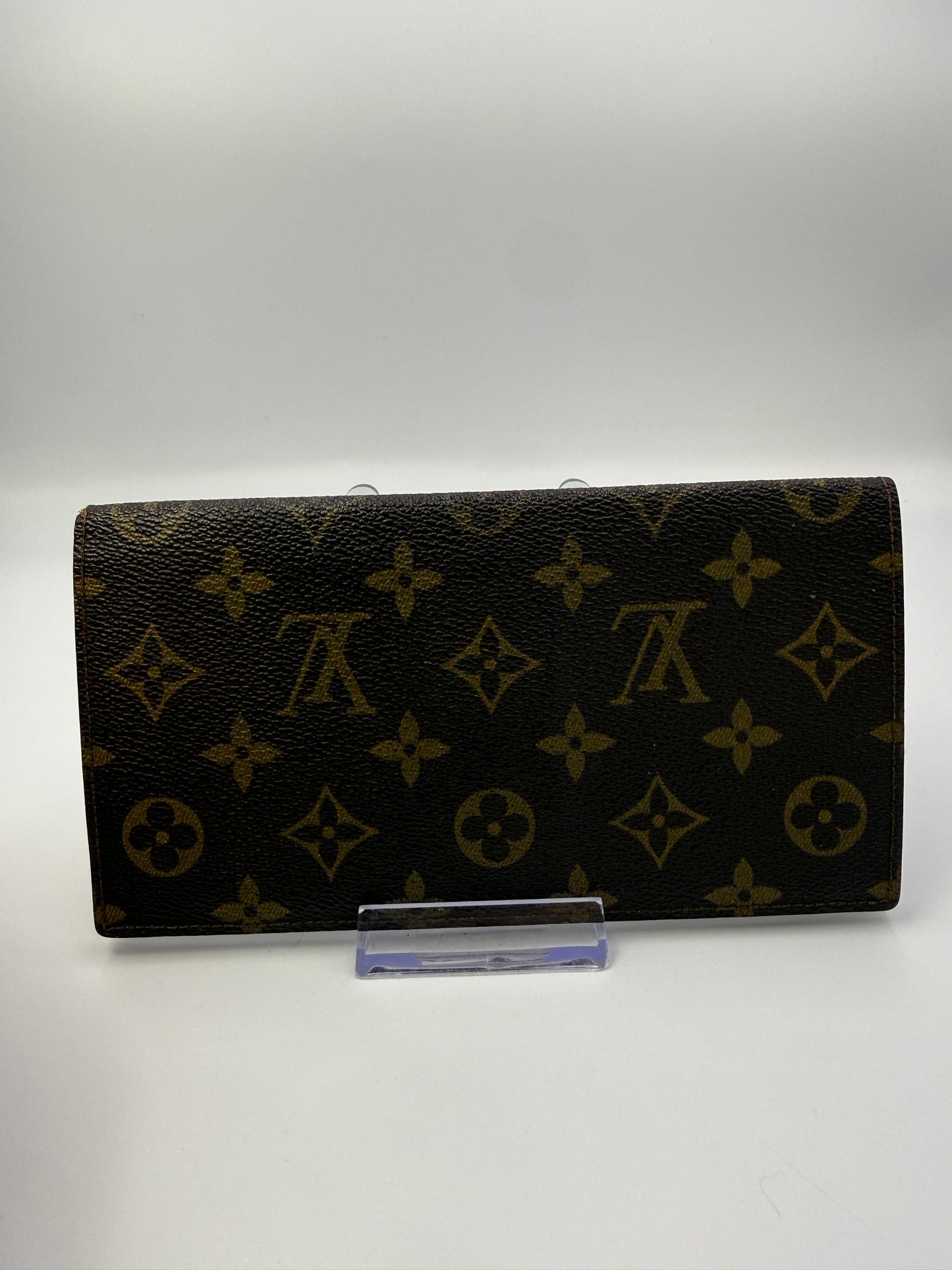Louis Vuitton Monogram Checkbook Cover Wallet 854
