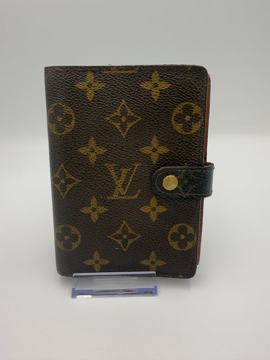 Louis Vuitton Monogram Coated Canvas Agenda PM SP0028