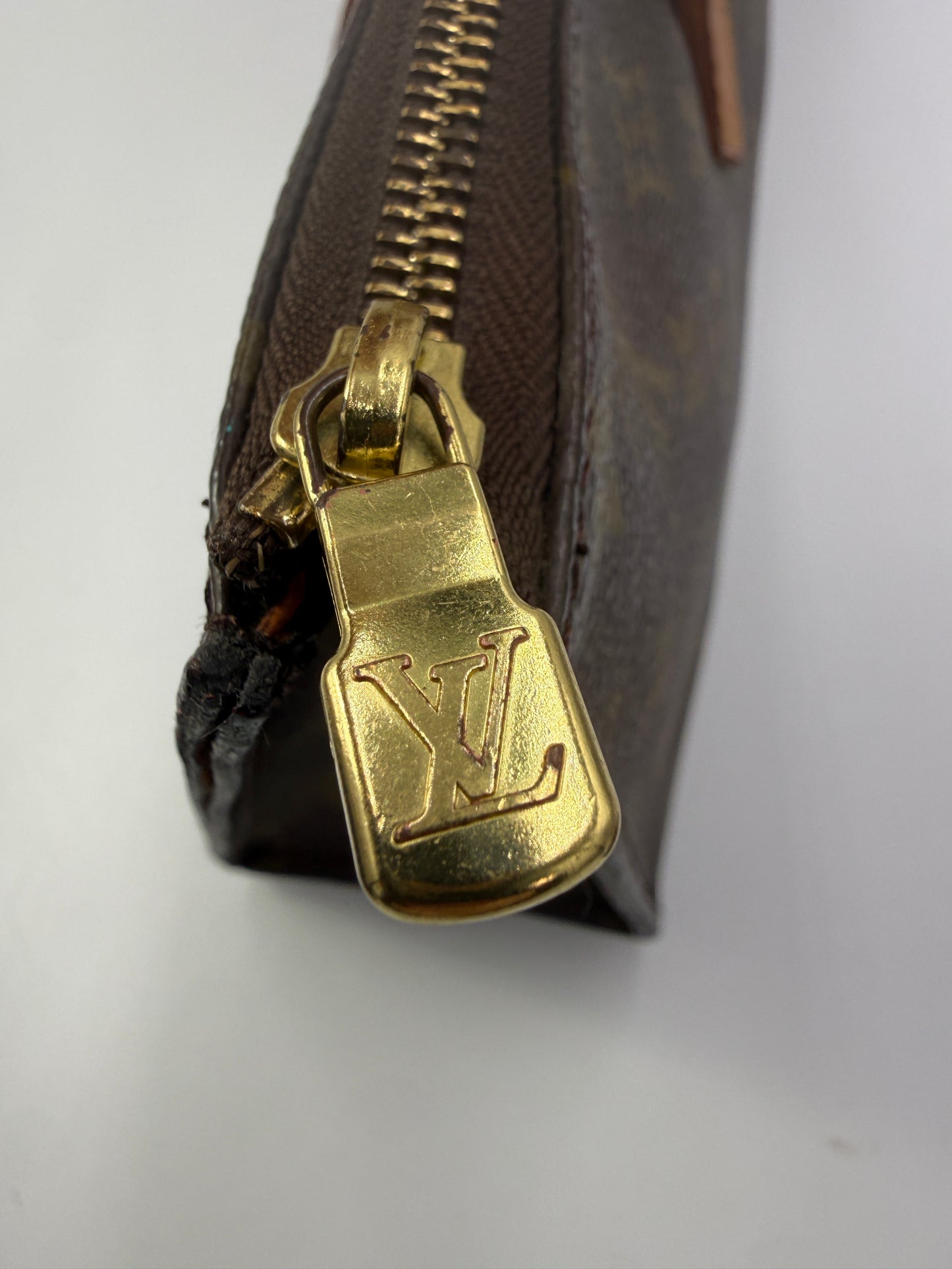 Louis Vuitton Vintage Monogram Coated Canvas Triangle Bag